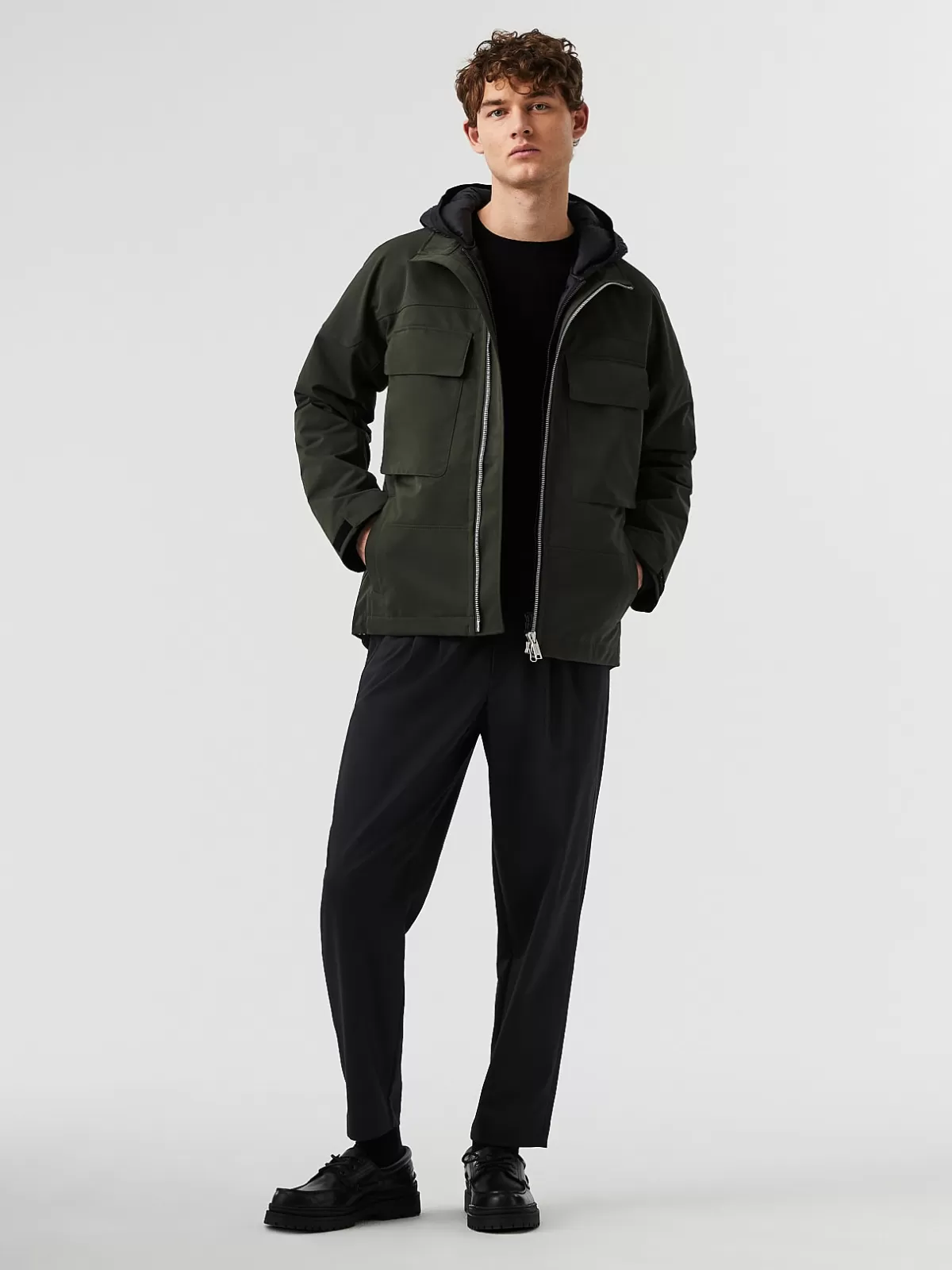 New AlphaTauri 3-In-1 Jacket Dark Green