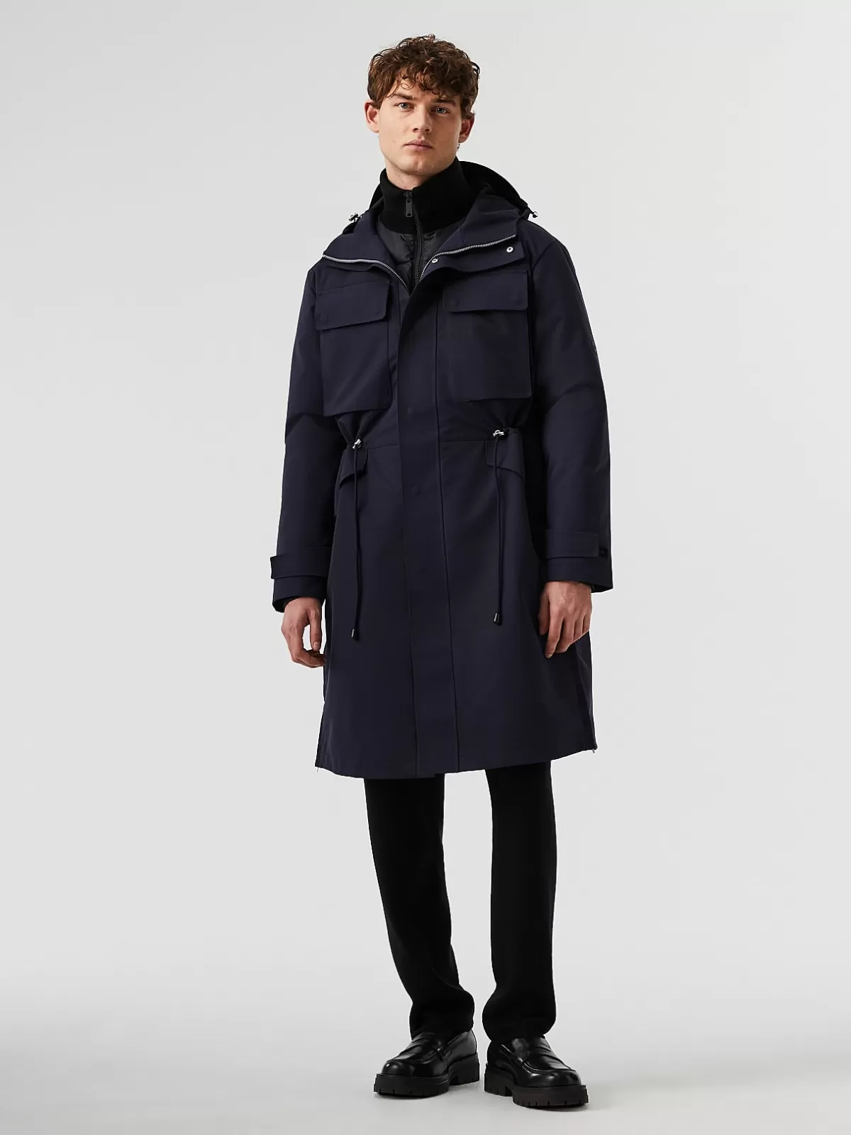 Cheap AlphaTauri 3-In-1 Parka Navy