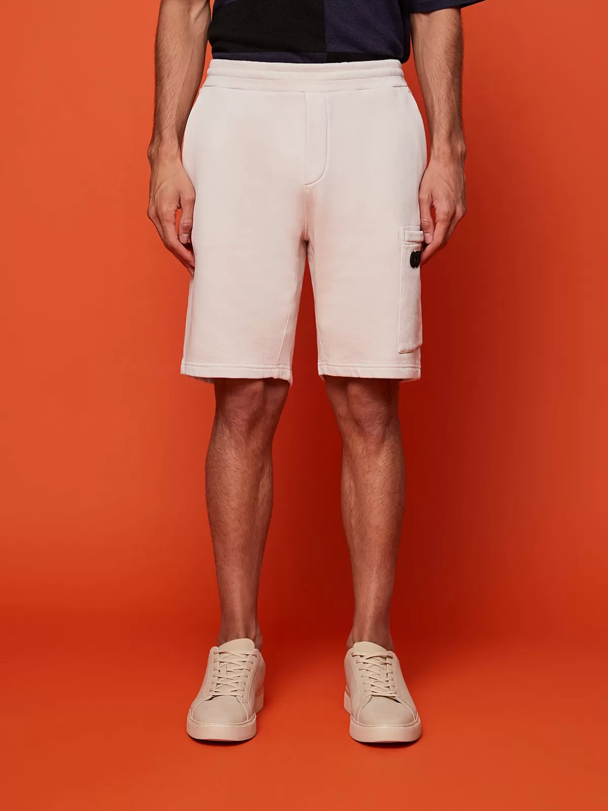 Sale AlphaTauri Cargo Sweatshorts Off White