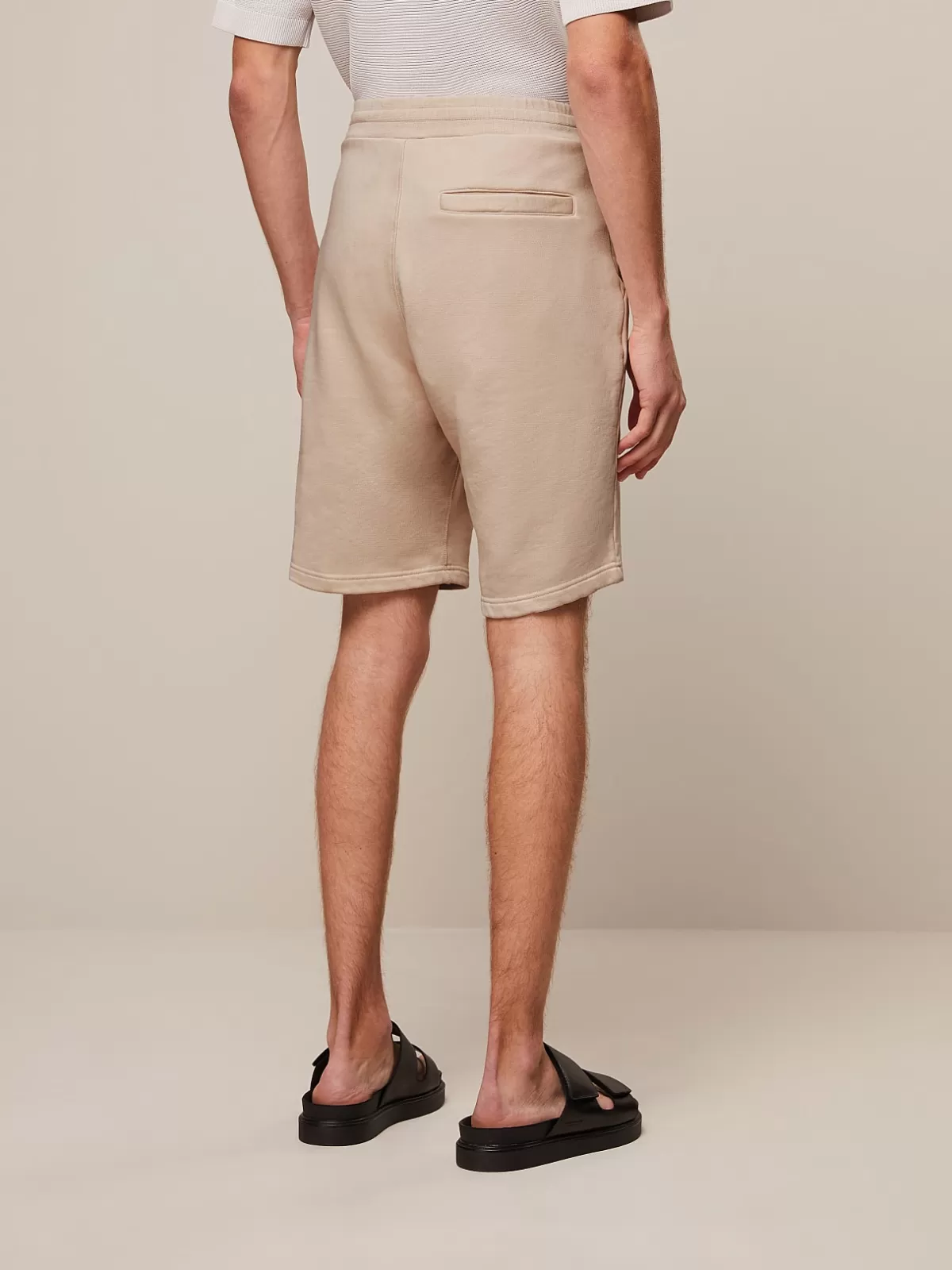 Shop AlphaTauri Cargo Sweatshorts Sand