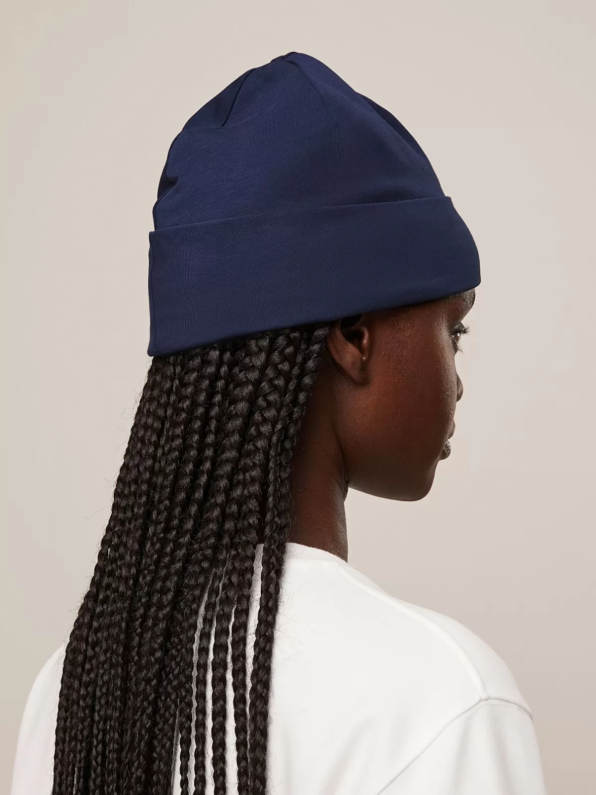 Cheap AlphaTauri Cotton Beanie Navy