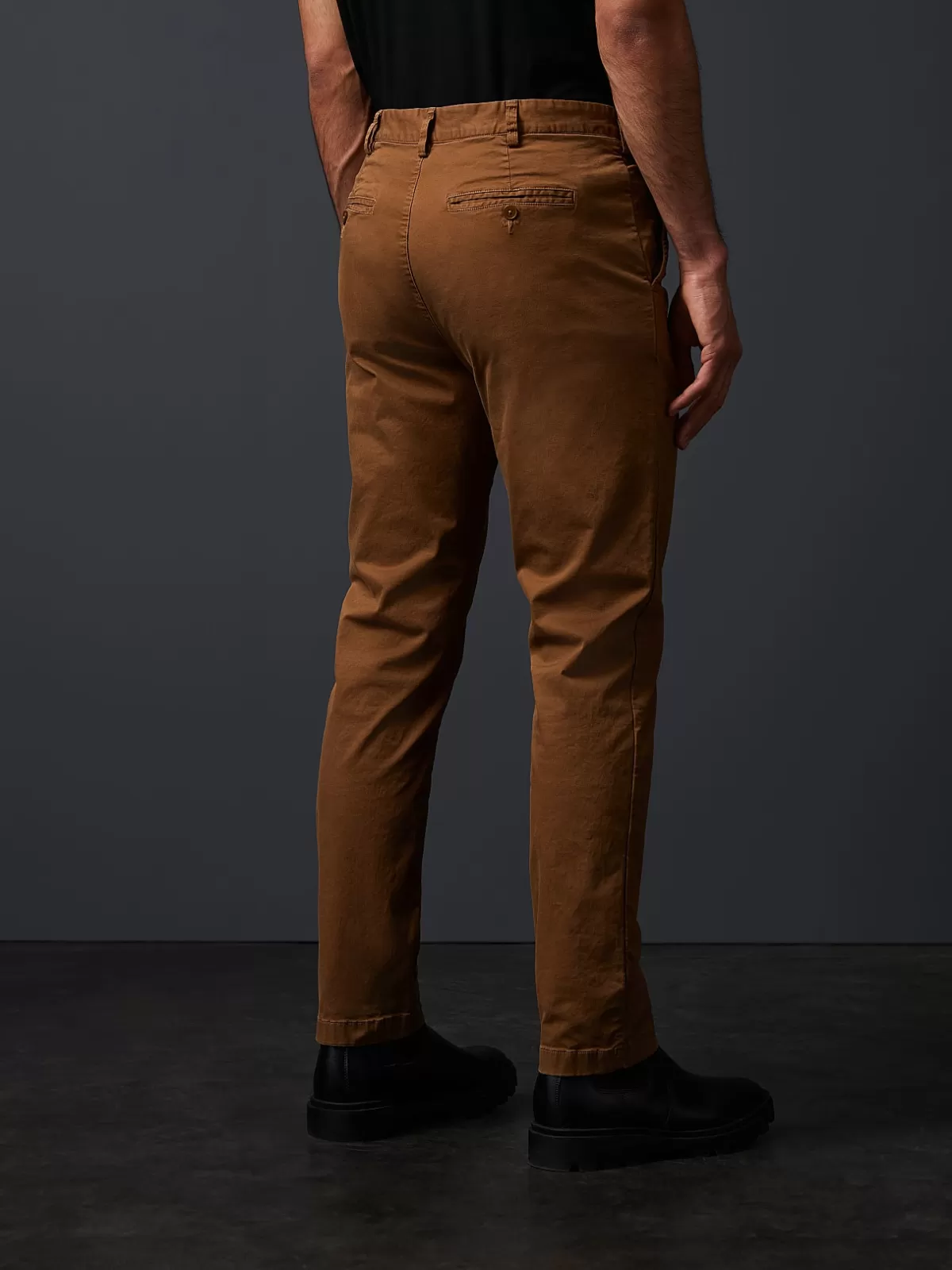 Cheap AlphaTauri Cotton Chino Gold