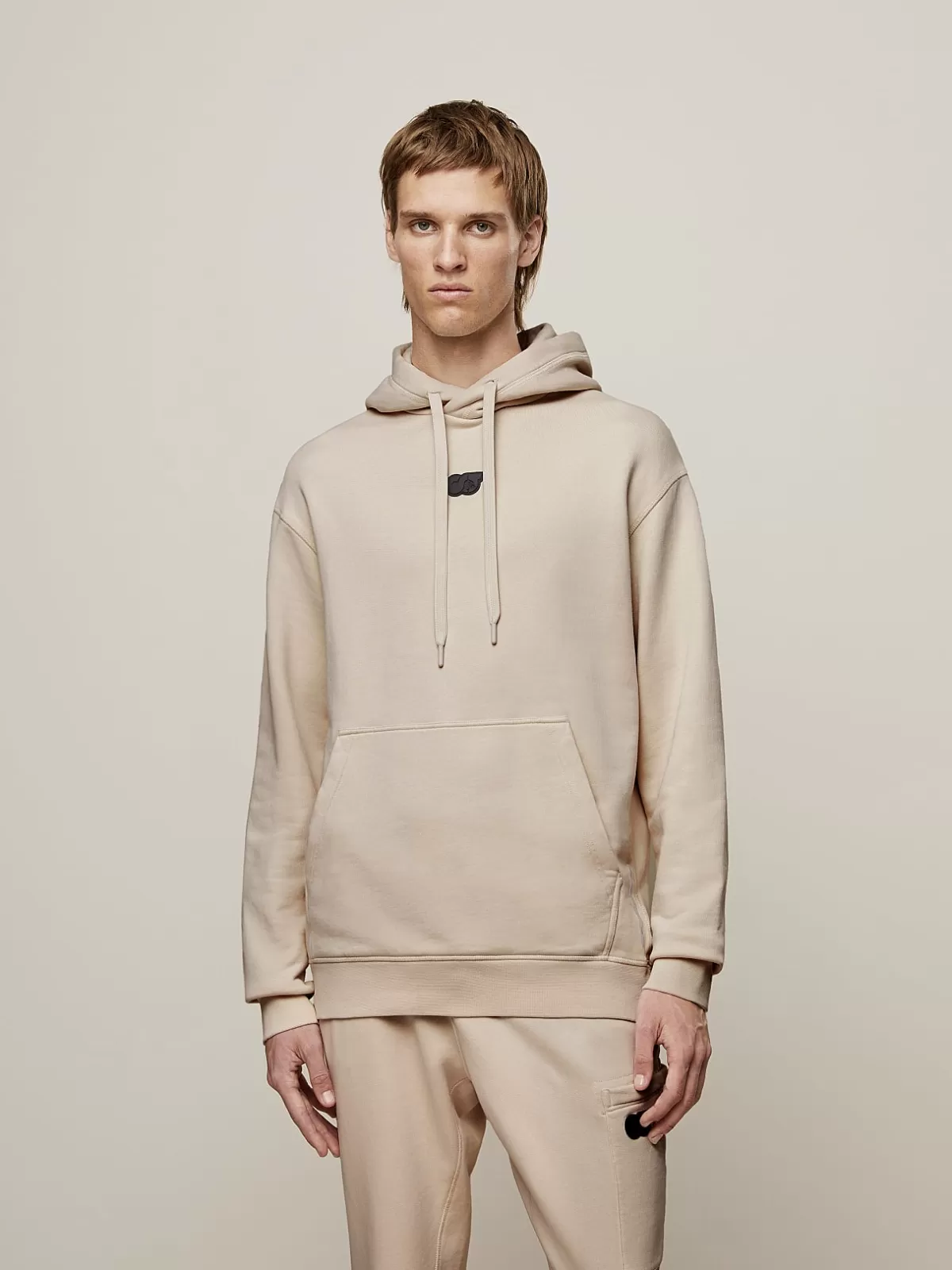 New AlphaTauri Cotton Hoodie Sand