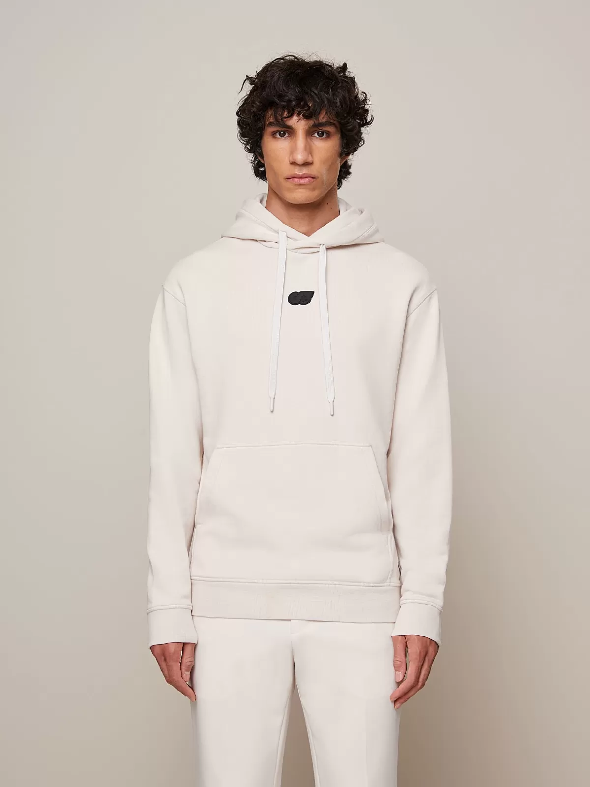 Sale AlphaTauri Cotton Hoodie Off White