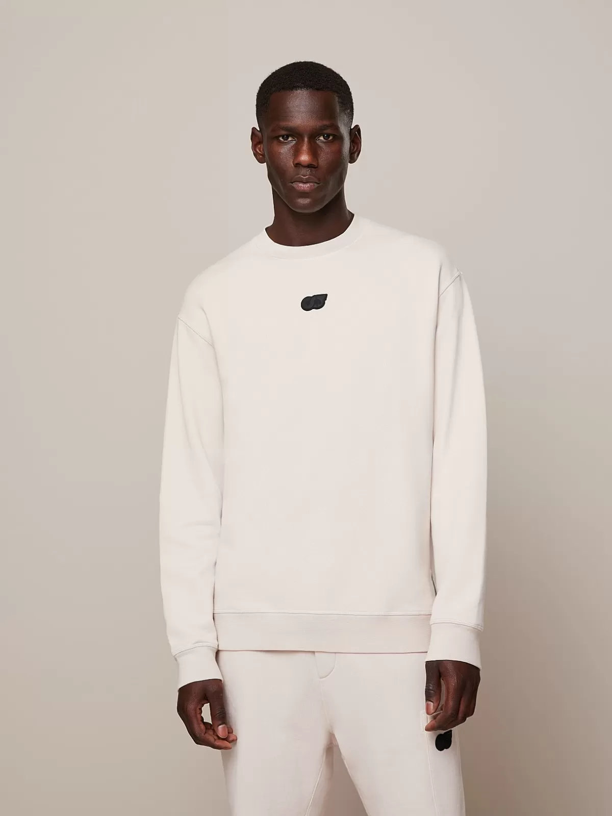 New AlphaTauri Cotton Sweatshirt Off White