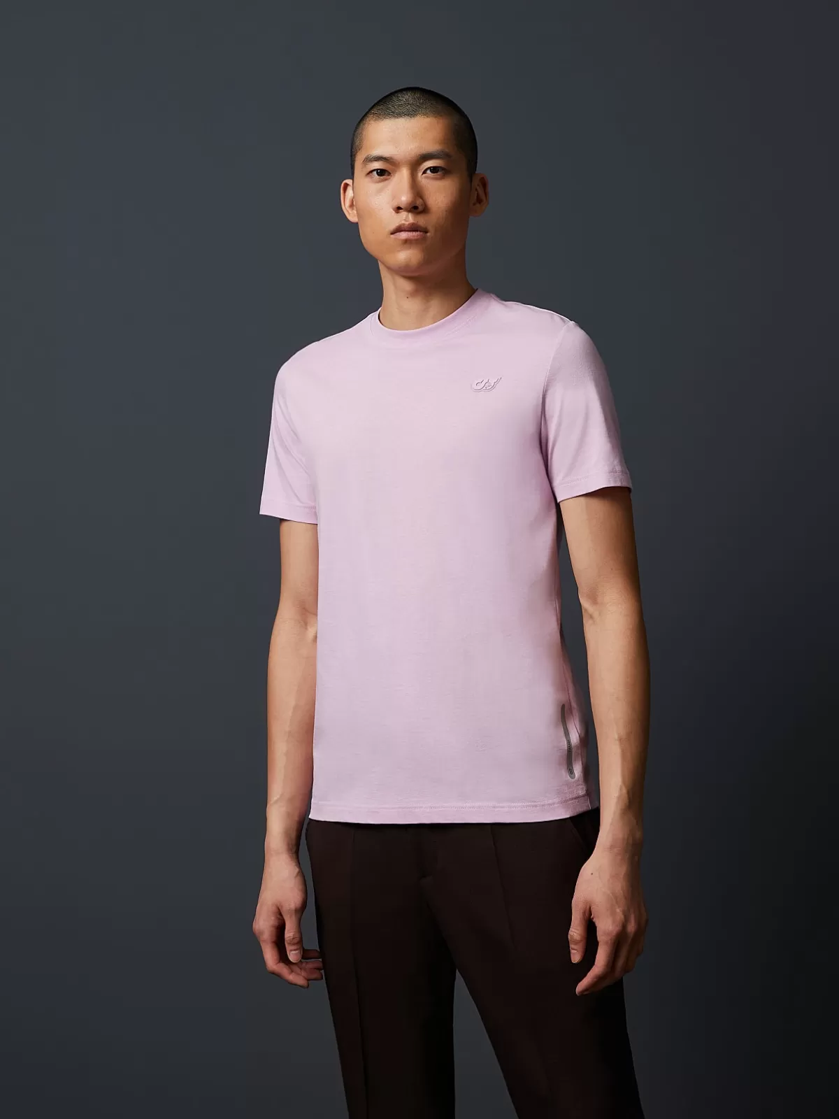 Best AlphaTauri Cotton T-Shirt Pale Lilac