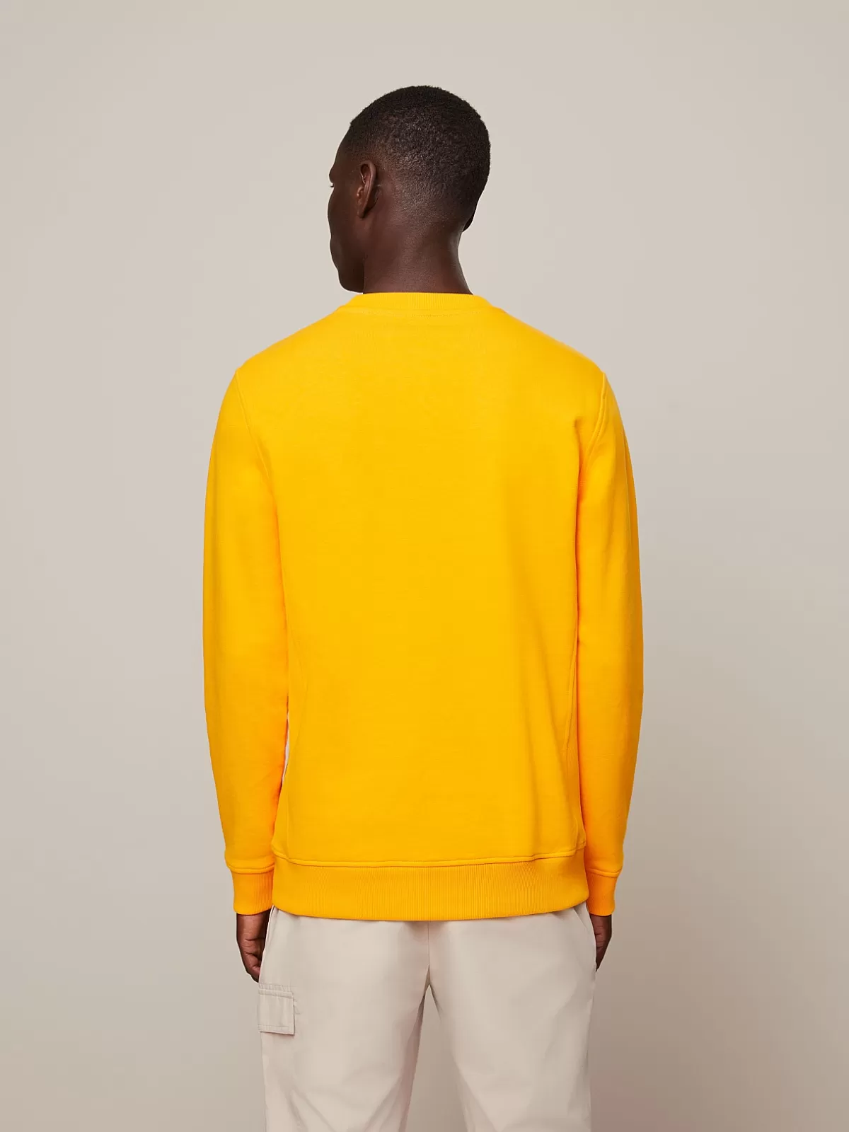 Online AlphaTauri Crewneck Sweatshirt Warm Yellow