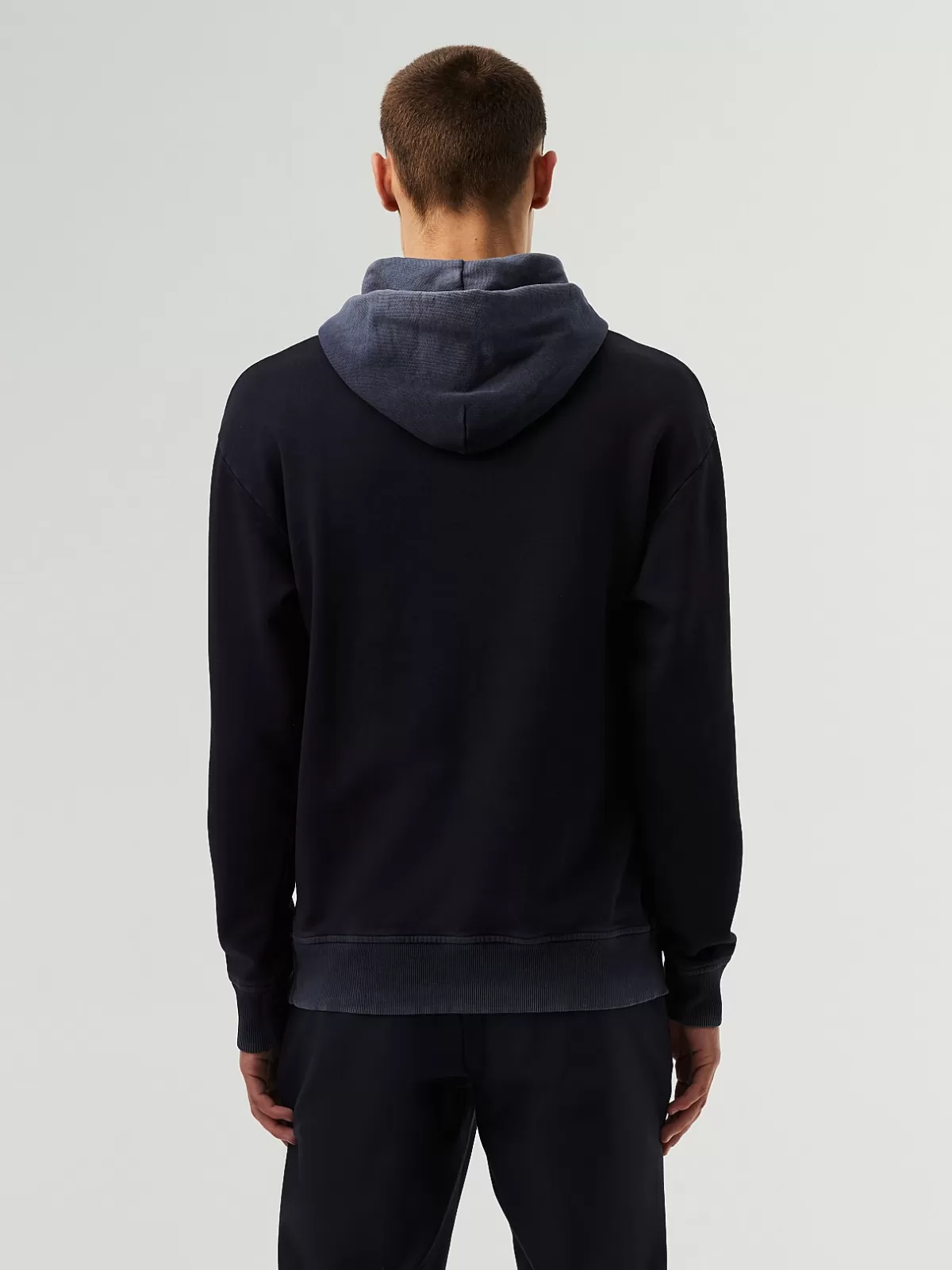 Cheap AlphaTauri Gradient Hoodie Navy