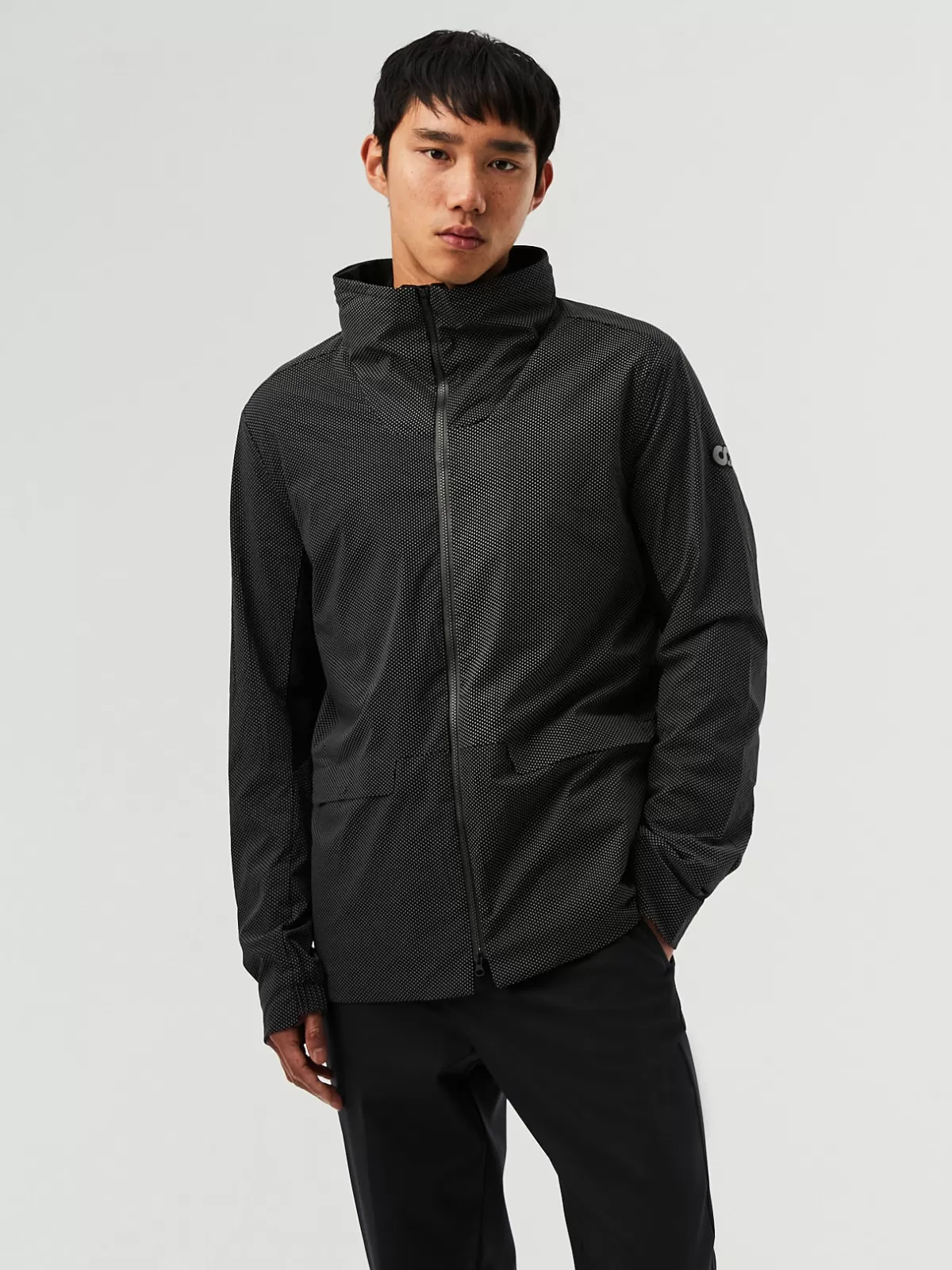 Sale AlphaTauri Heatable And Water-Repellent Jacket Black / Grey