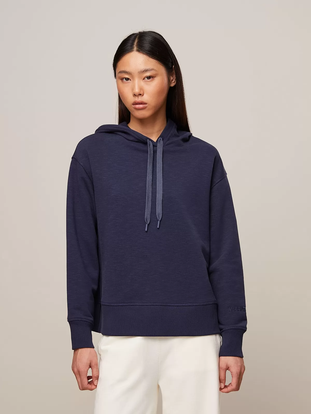 Fashion AlphaTauri Hoodie With Drawstrings Navy