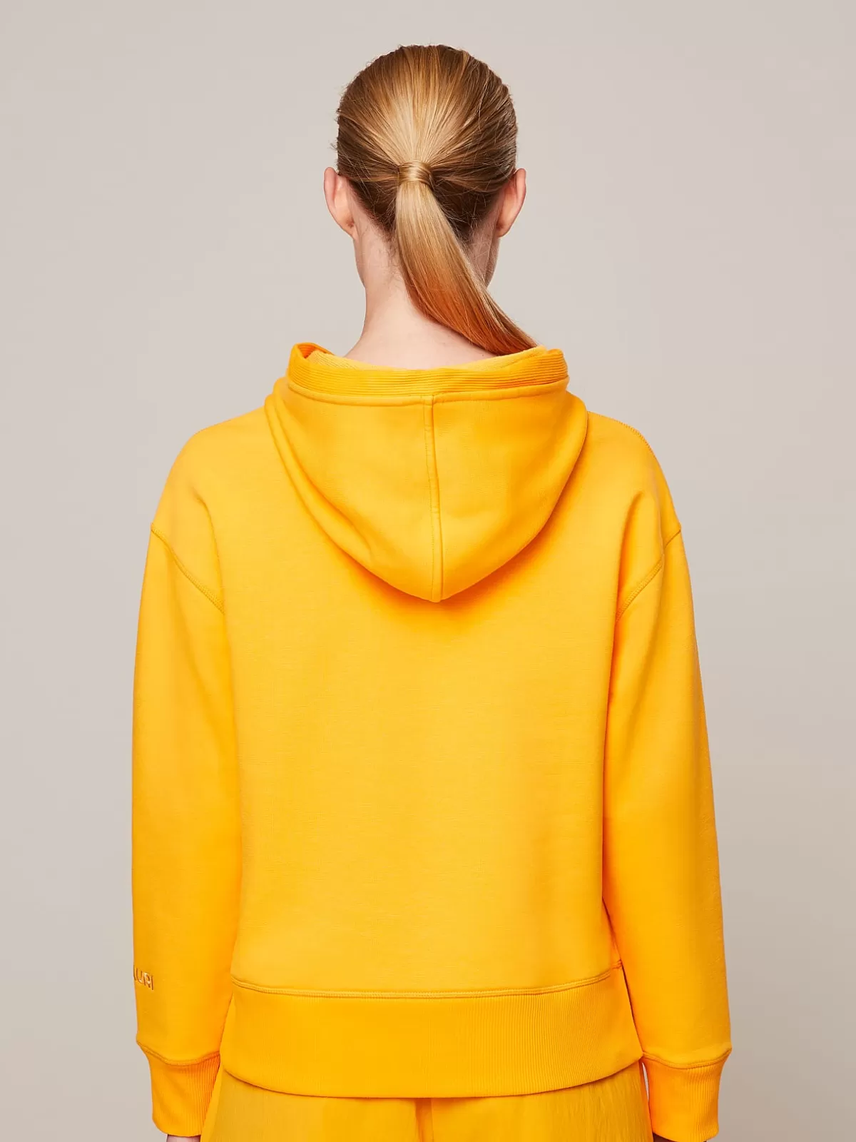 Best AlphaTauri Hoodie With Drawstrings Warm Yellow