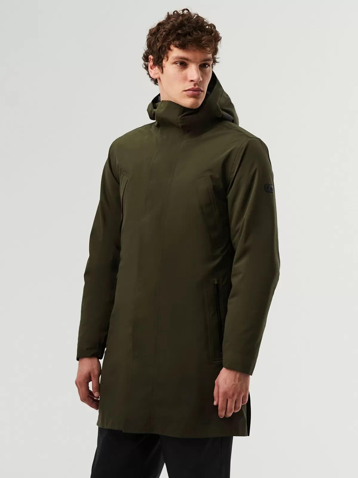 Flash Sale AlphaTauri Iconic Packable Waterproof Taurobran® Parka Dark Green