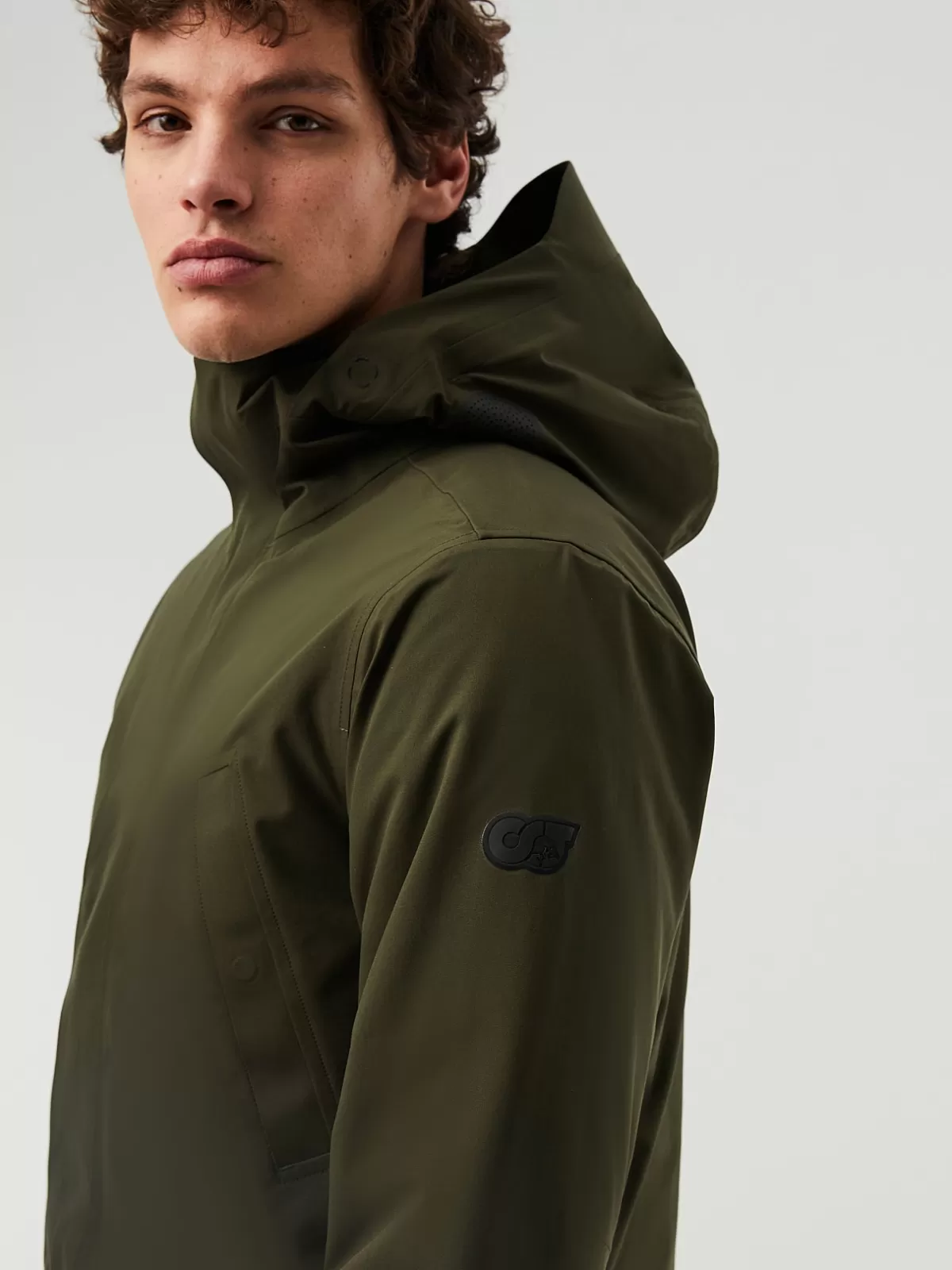 Flash Sale AlphaTauri Iconic Packable Waterproof Taurobran® Parka Dark Green