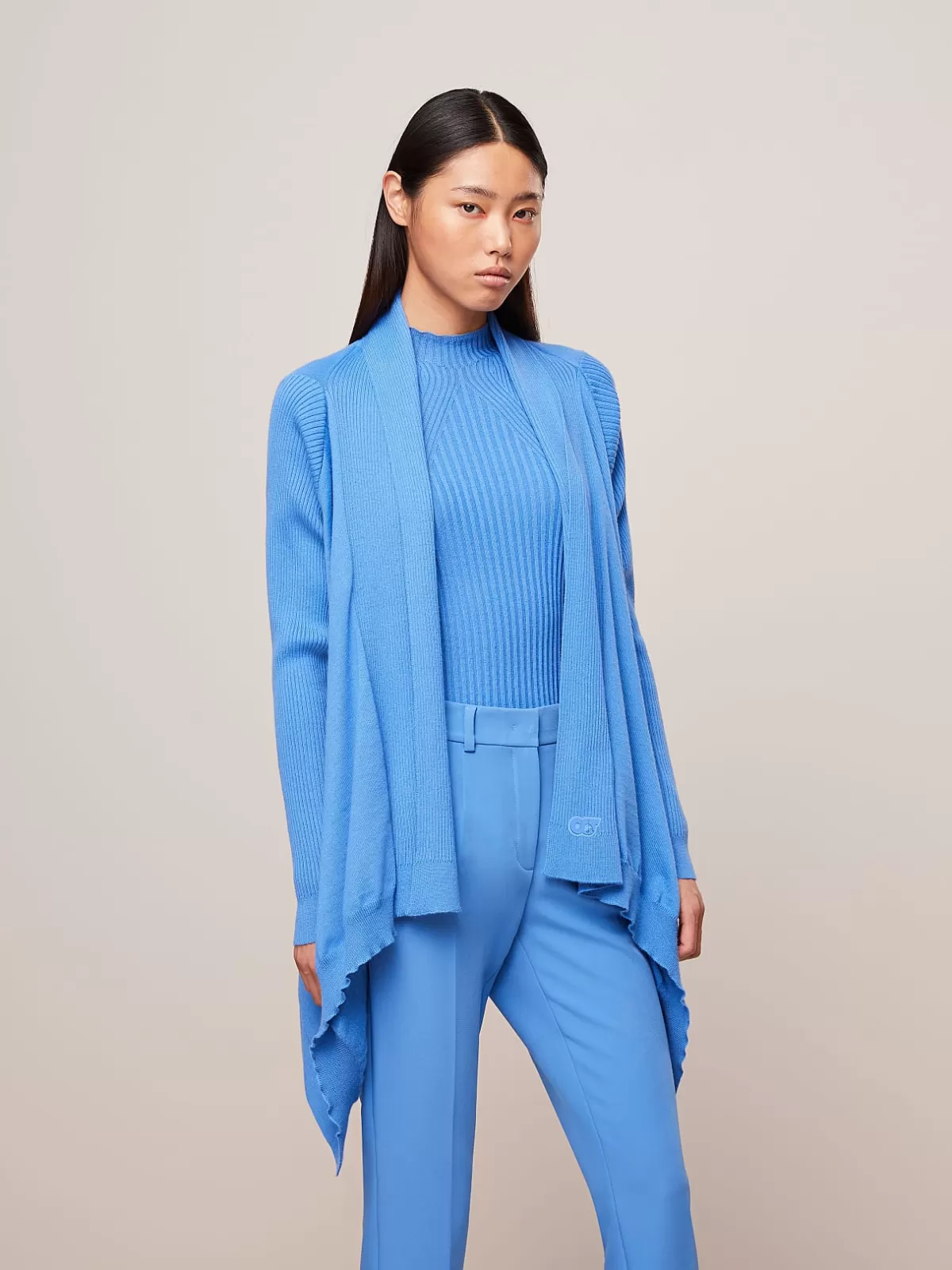 Discount AlphaTauri Knit Cashmere-Coolmax® Cardigan Sky Blue