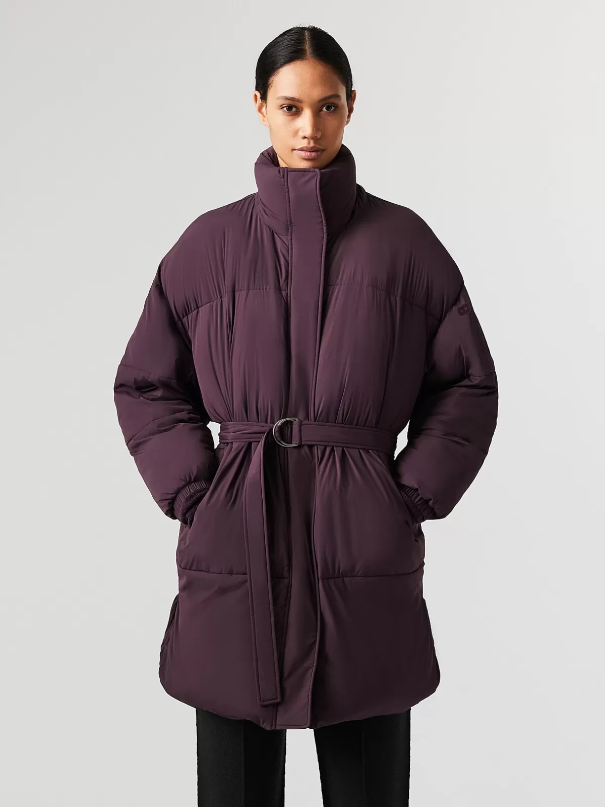 Clearance AlphaTauri Light Padded Primaloft® Coat Plum