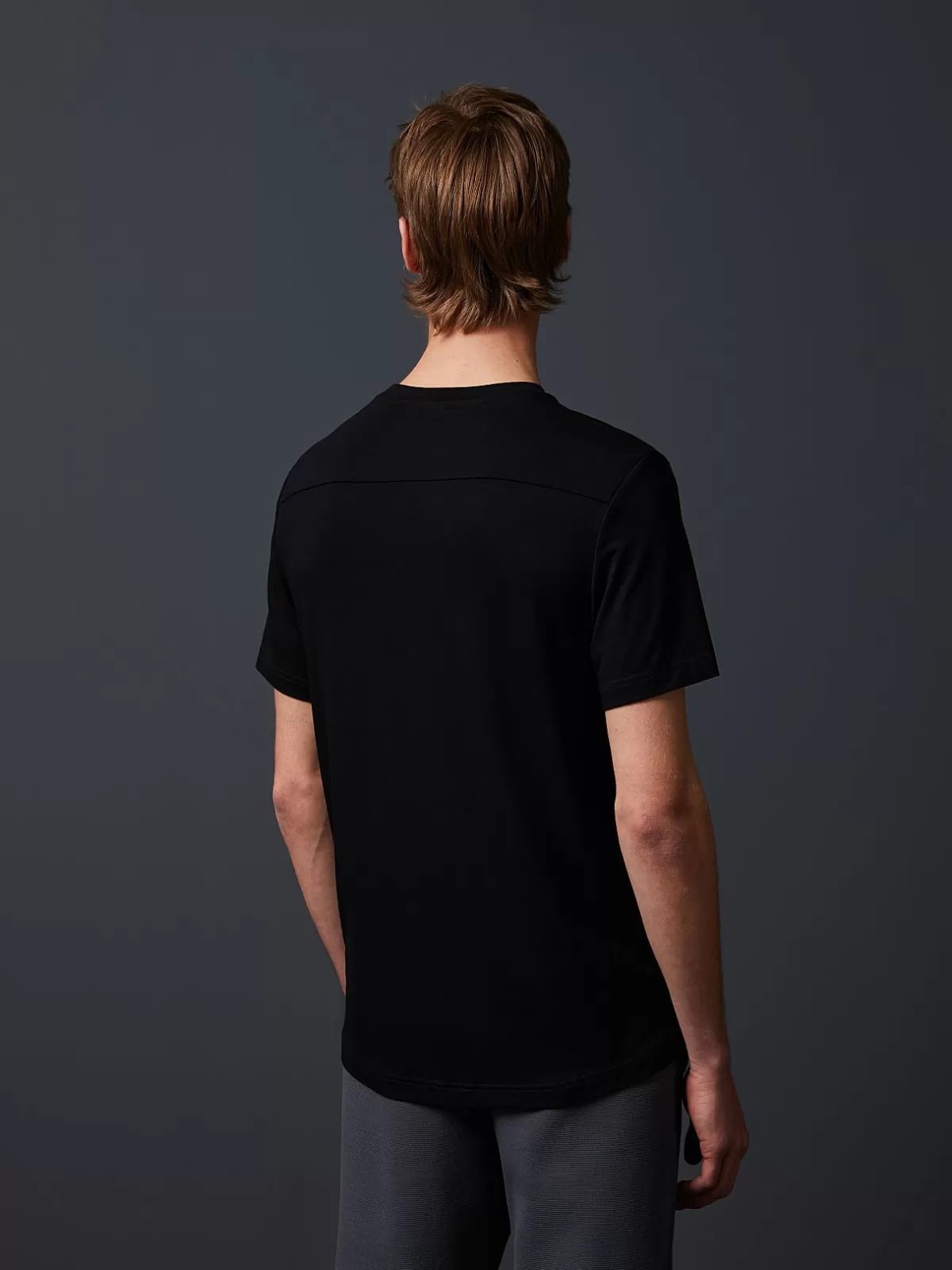 Outlet AlphaTauri Lightweight Viscose T-Shirt Black