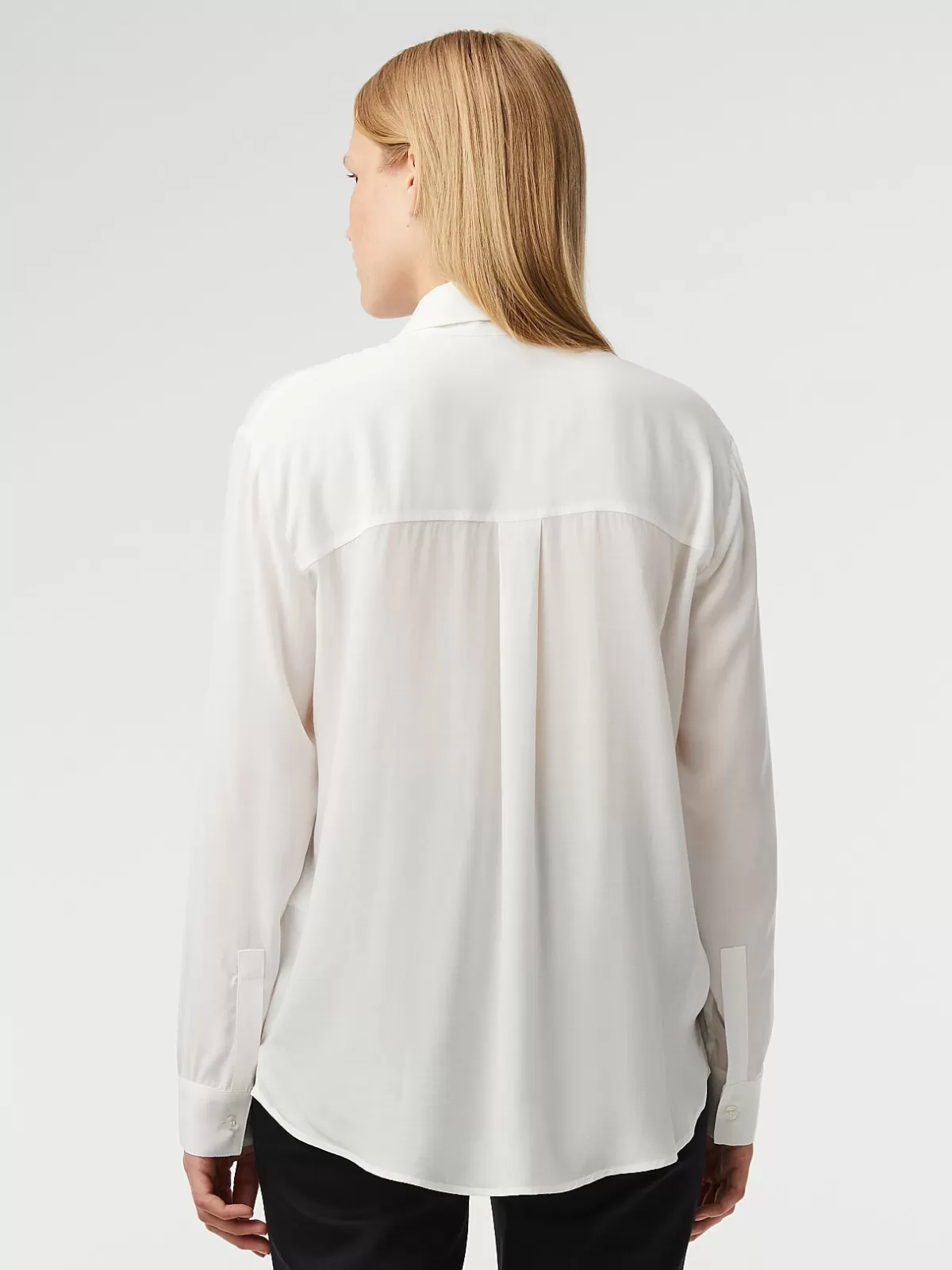 New AlphaTauri Long-Sleeved Blouse White