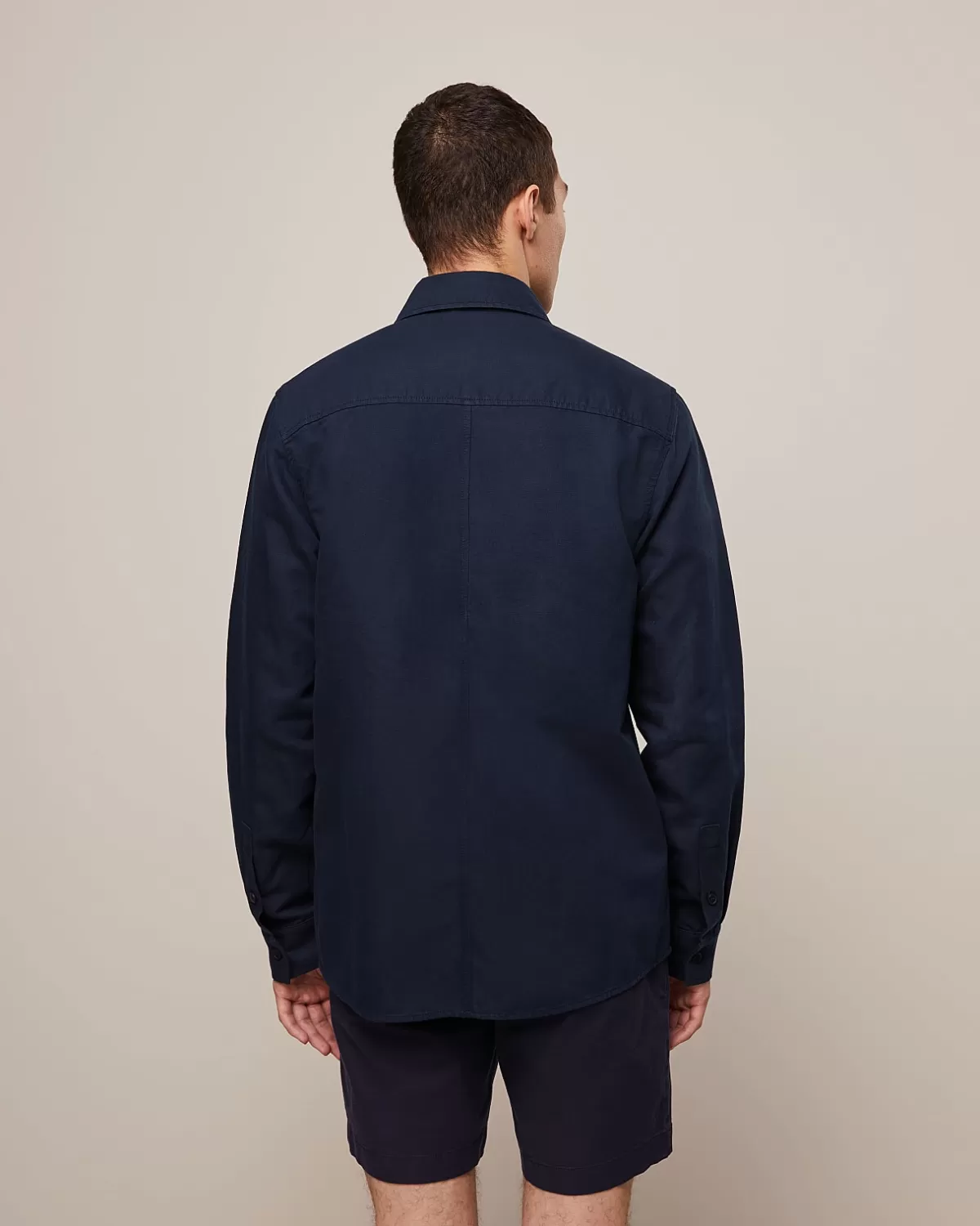 Online AlphaTauri Overshirt With Zip Pockets Navy