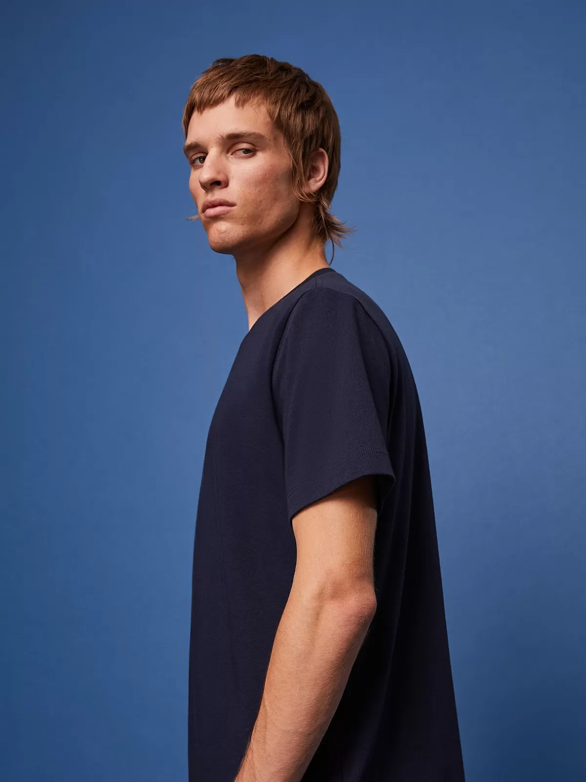 Hot AlphaTauri Oversized Logo T-Shirt Navy