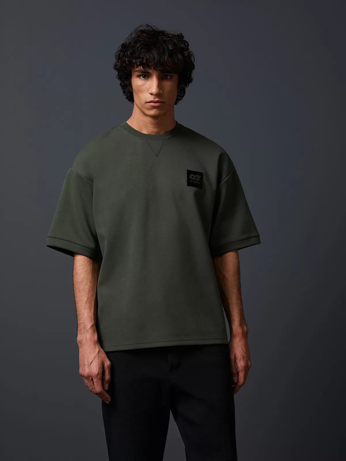 Flash Sale AlphaTauri Oversized Patch T-Shirt Green