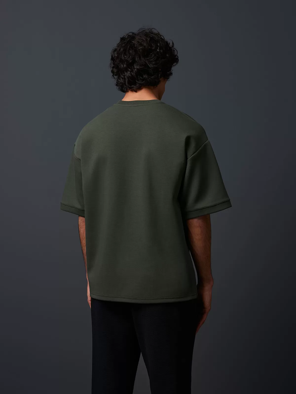 Flash Sale AlphaTauri Oversized Patch T-Shirt Green