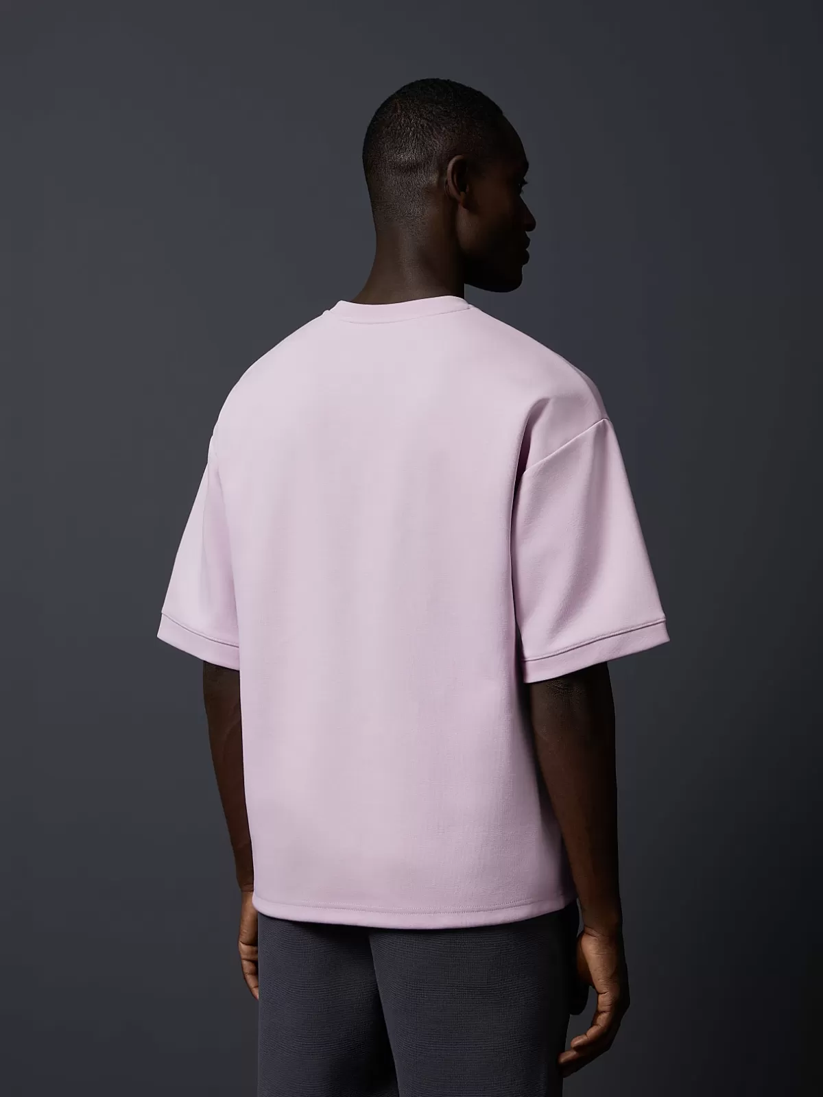 Outlet AlphaTauri Oversized Patch T-Shirt Pale Lilac