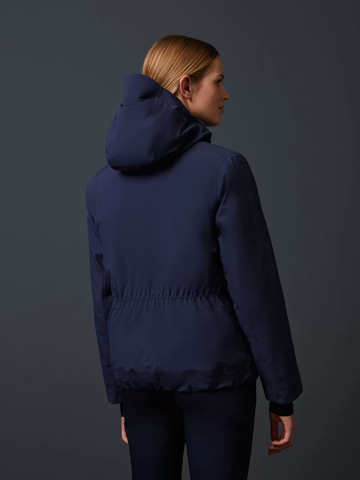 New AlphaTauri Packable Waterproof Taurobran® Jacket Navy