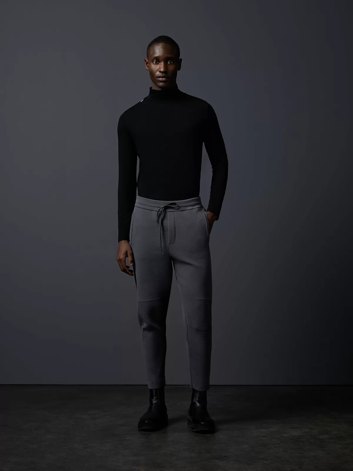 Store AlphaTauri Performance Knit Cropped Pants Grey