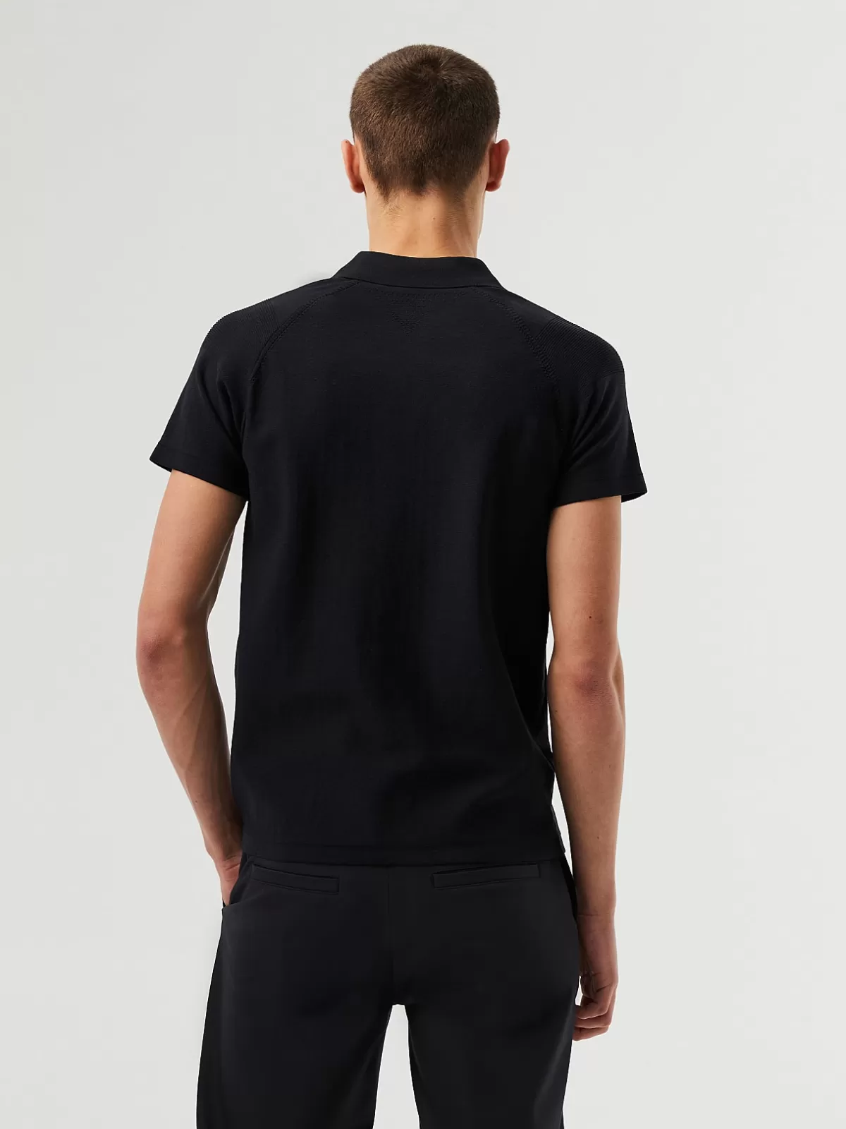 Hot AlphaTauri Performance Knit Polo-Shirt Black