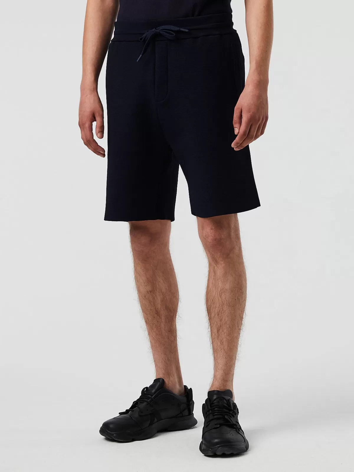 Best AlphaTauri Performance Knit Shorts Navy