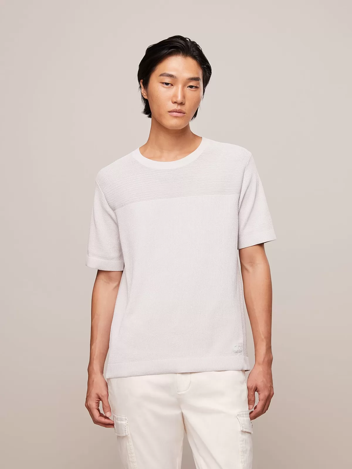 Flash Sale AlphaTauri Performance Knit T-Shirt Off White