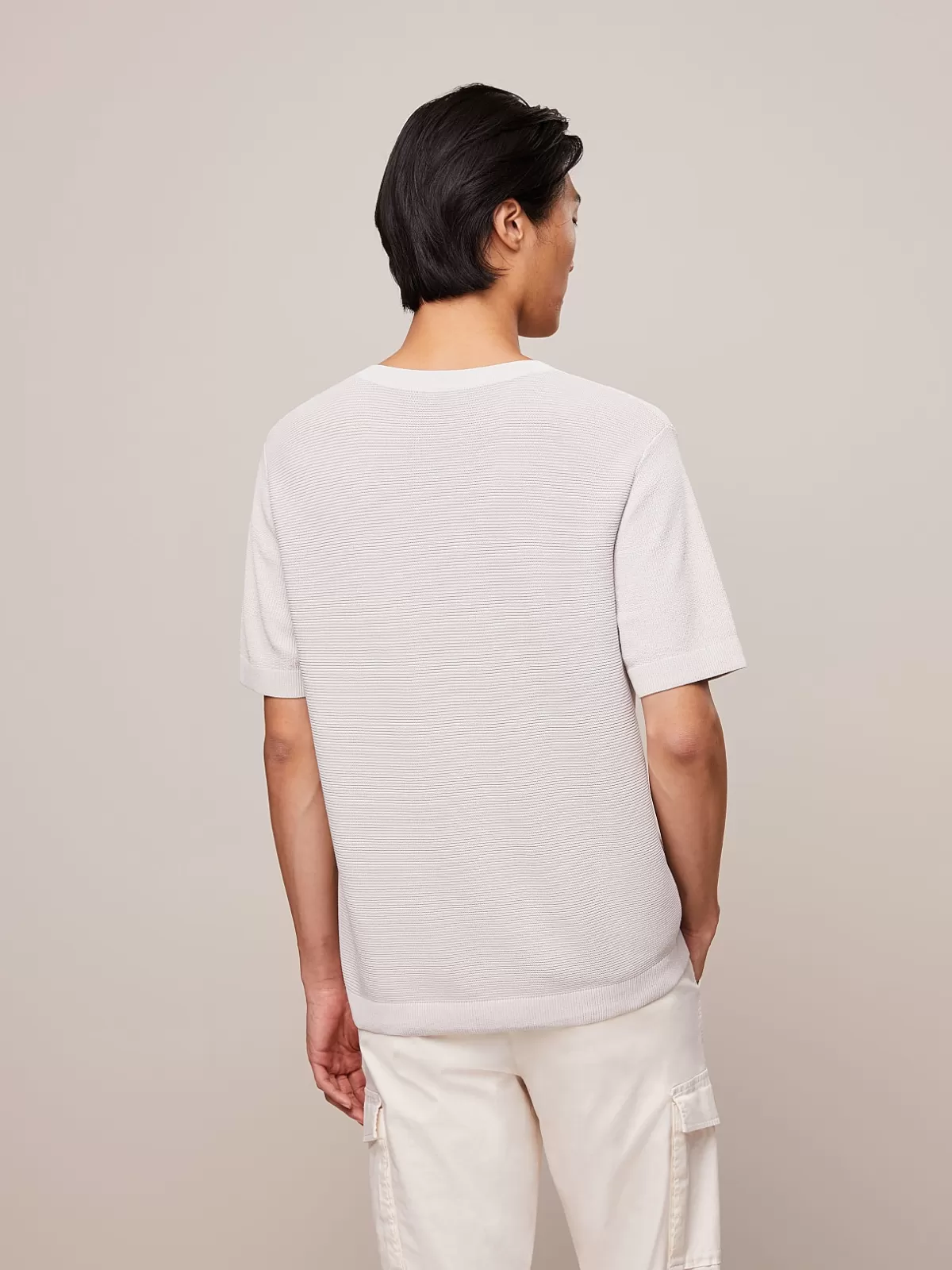 Flash Sale AlphaTauri Performance Knit T-Shirt Off White