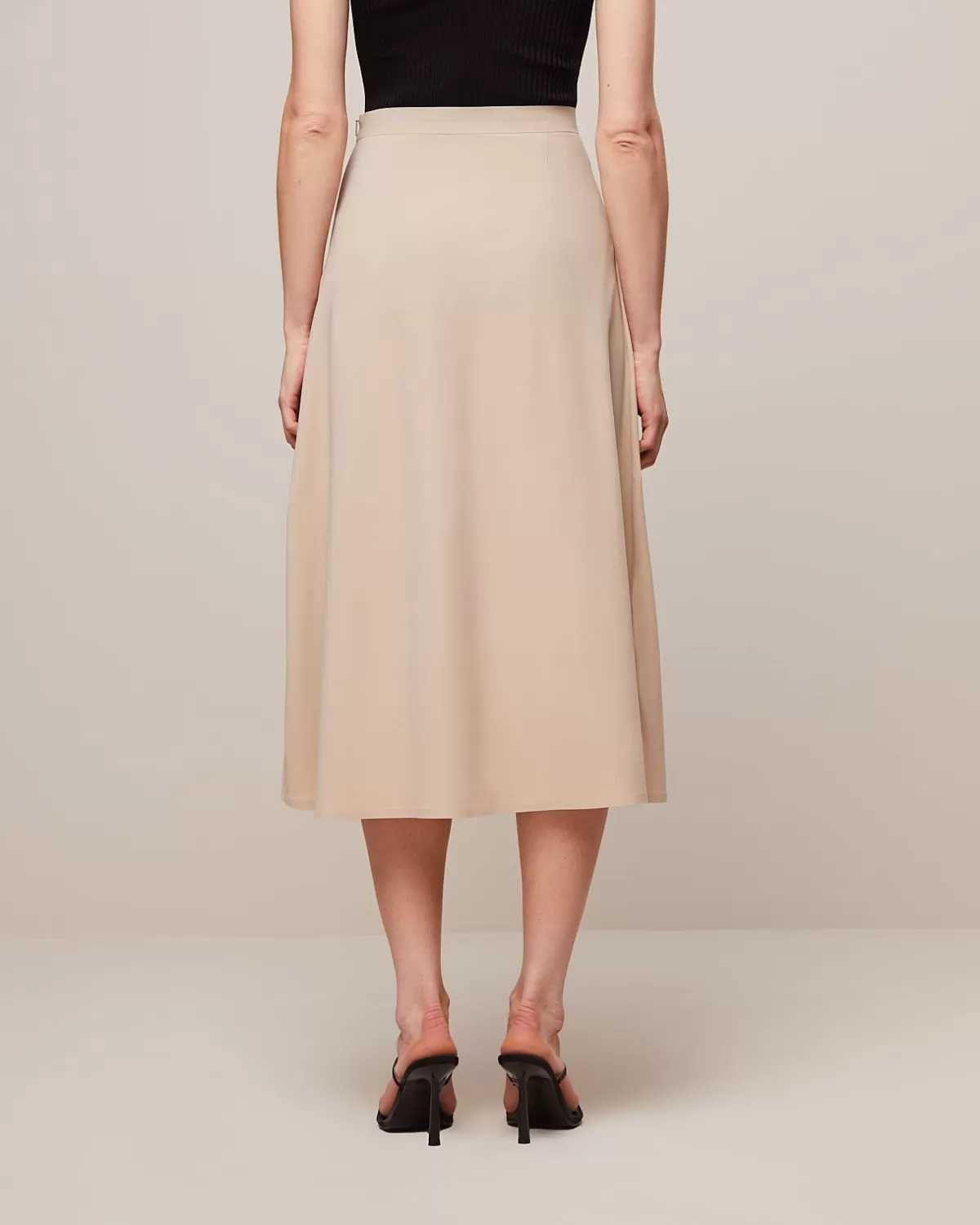 Best AlphaTauri Power Stretch Jersey Midi Skirt Sand