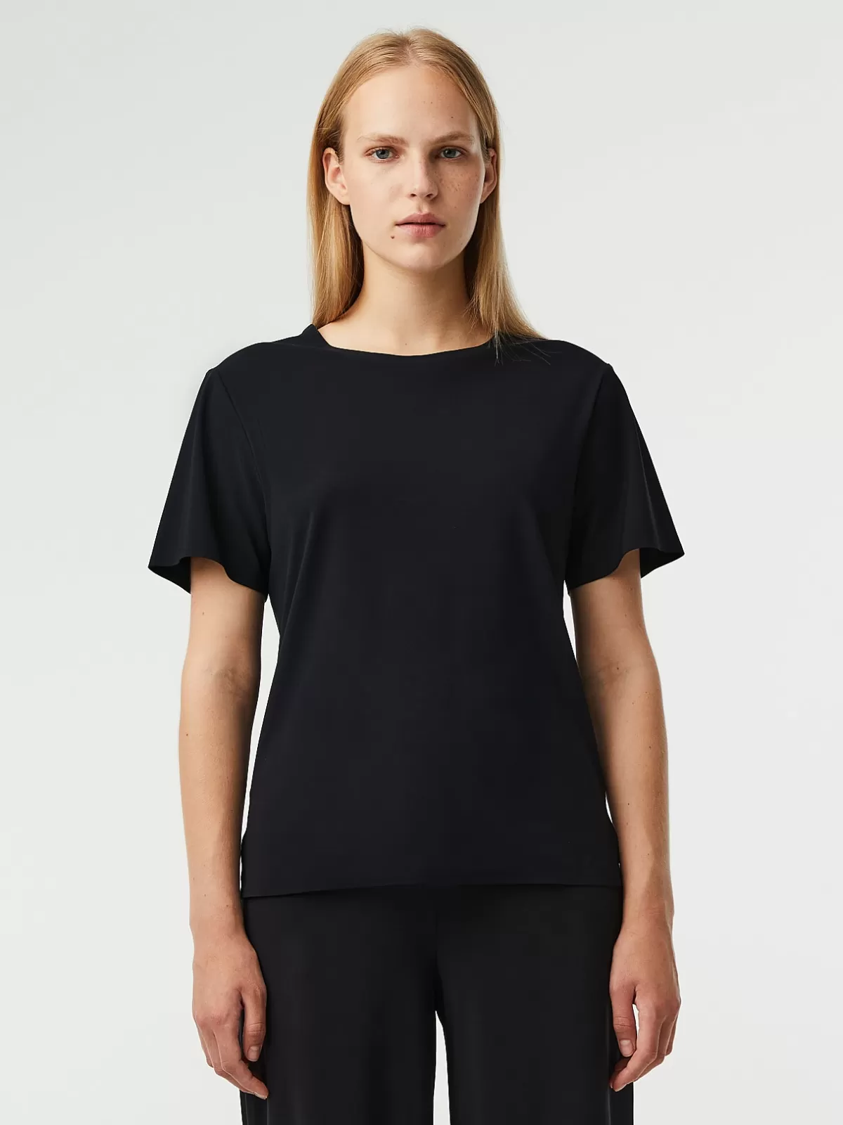 Shop AlphaTauri Power Stretch Jersey T-Shirt Black