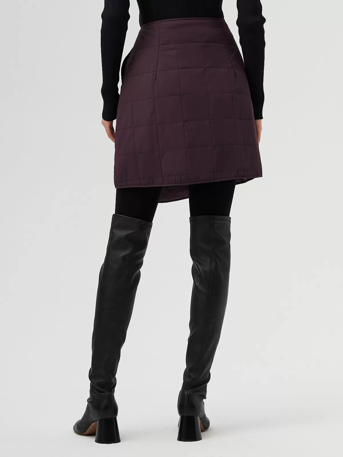 Store AlphaTauri Primaloft® Light Padded Wrap Skirt Plum