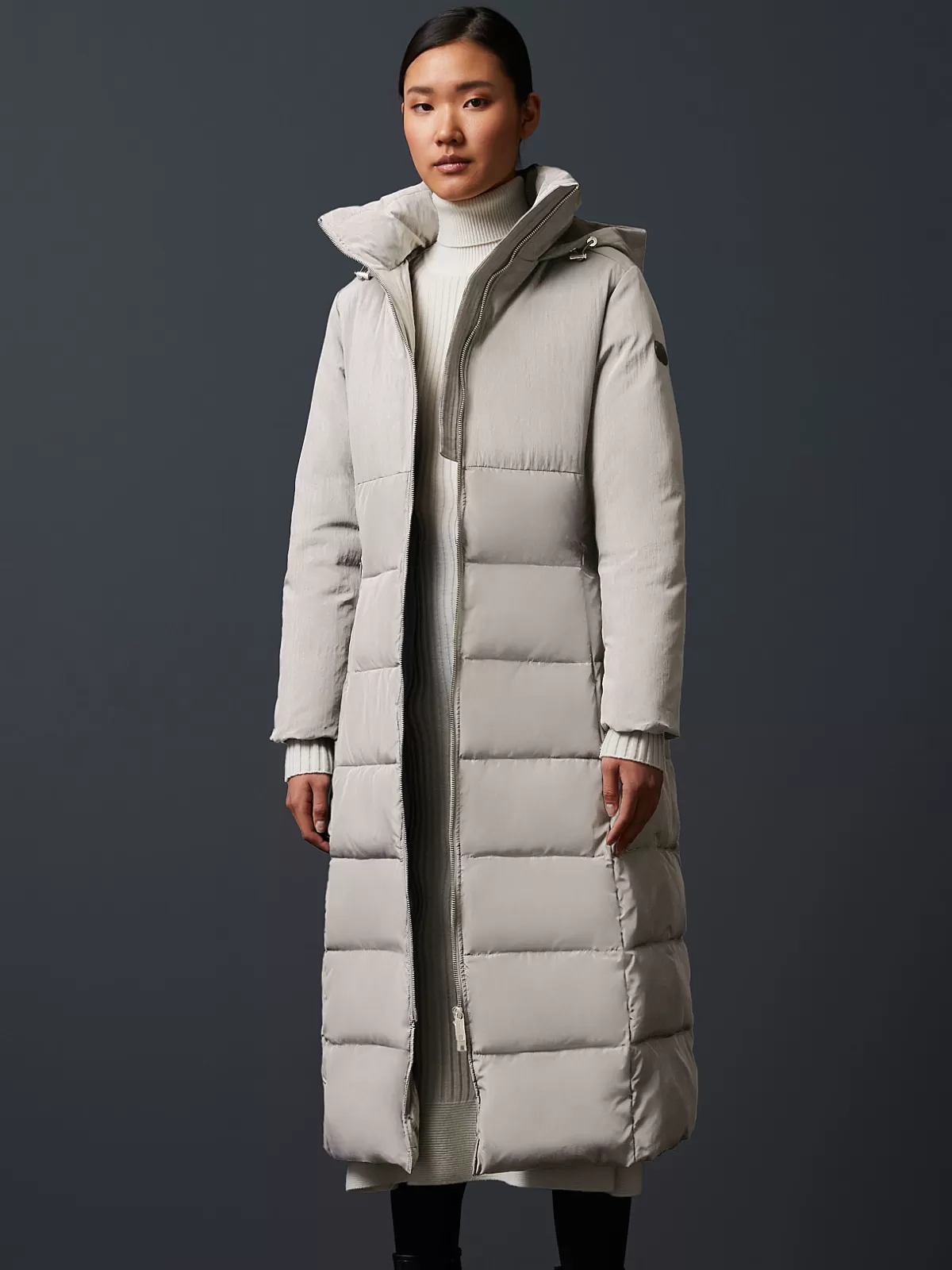 New AlphaTauri Primaloft® Maxi Padded Coat Sand