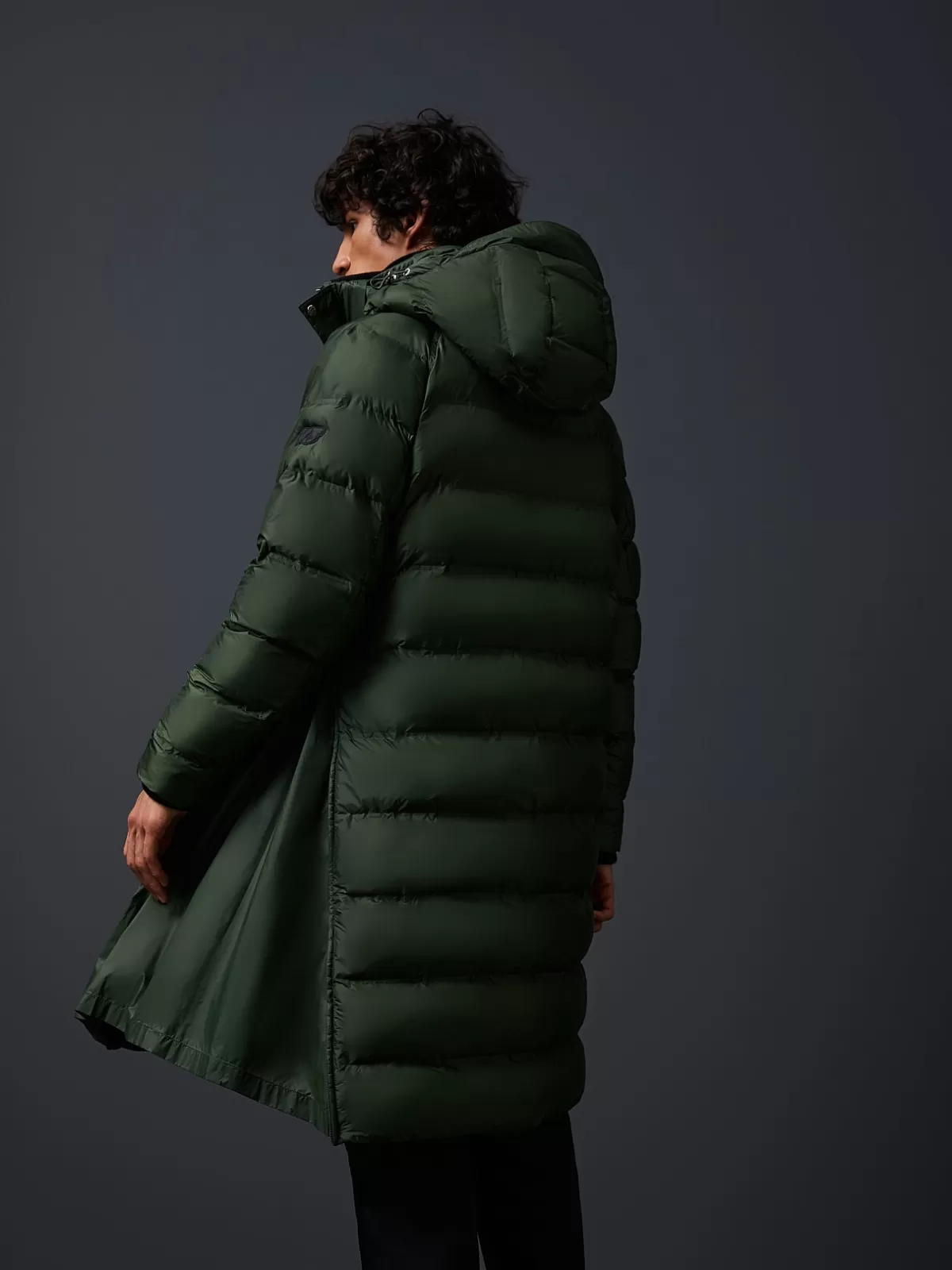 Flash Sale AlphaTauri Primaloft® Maxi Puffer Coat Green