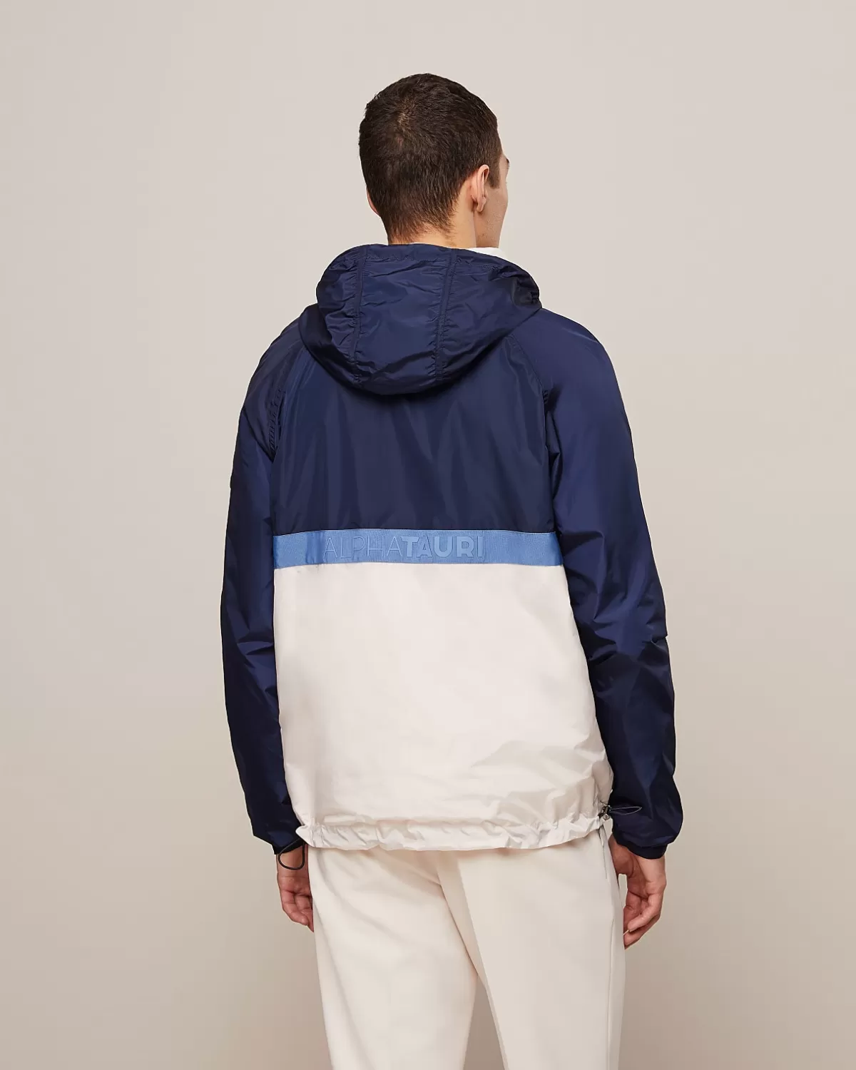 Hot AlphaTauri Reversible Windbreaker Jacket Off White