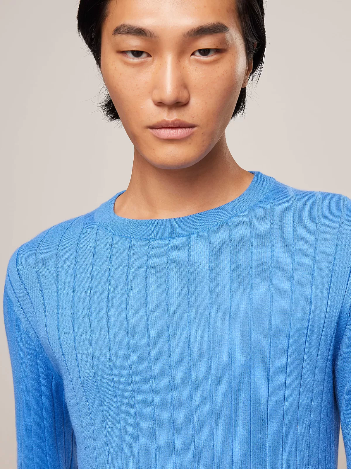 Online AlphaTauri Seamless 3D Knit Cashmere-Coolmax® Sweater Sky Blue