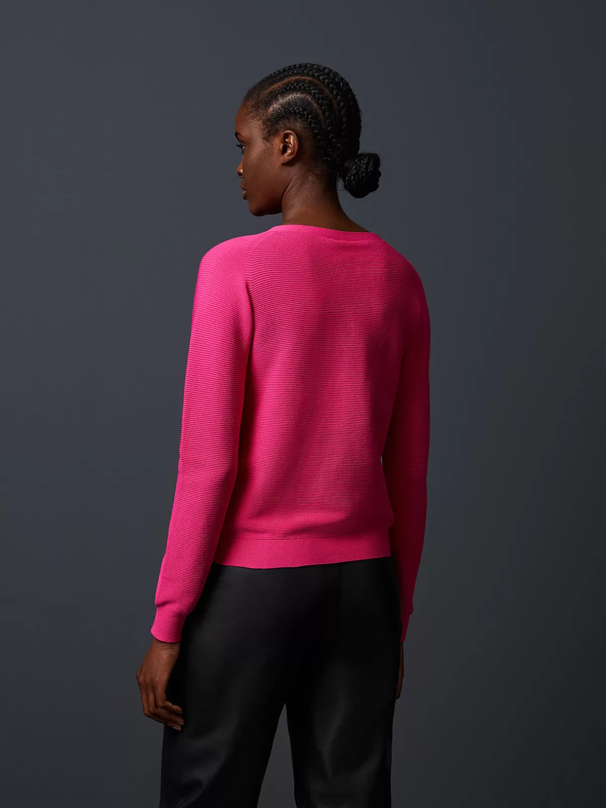 Store AlphaTauri Seamless 3D Performance Knit Crewneck Sweater Pink