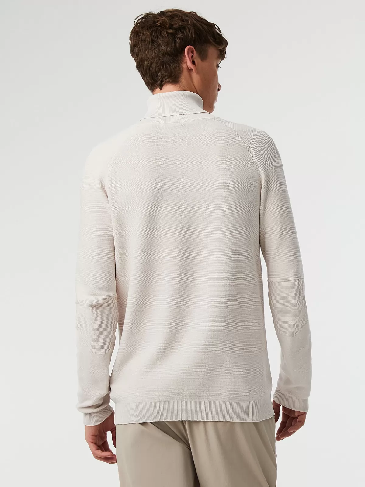 Online AlphaTauri Seamless 3D Performance Knit Turtleneck Sweater Off White