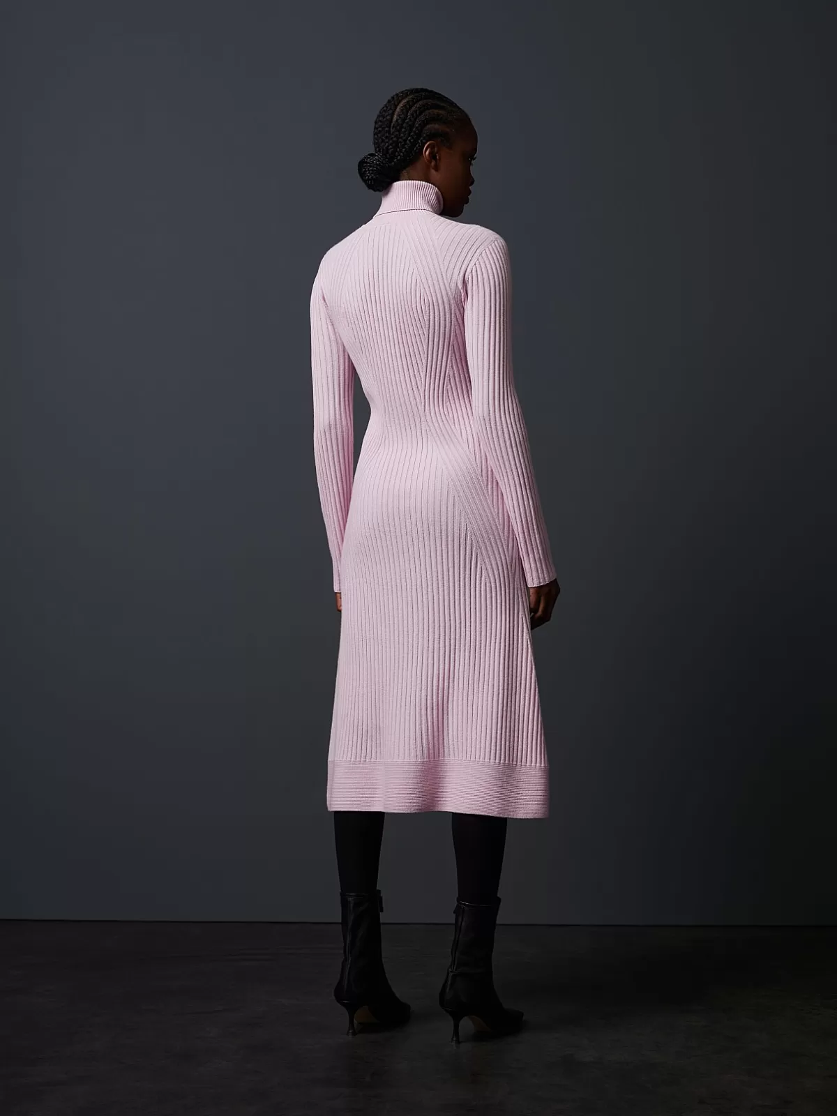 Flash Sale AlphaTauri Seamless 3D-Knit Cashmere-Blend Dress Pale Lilac