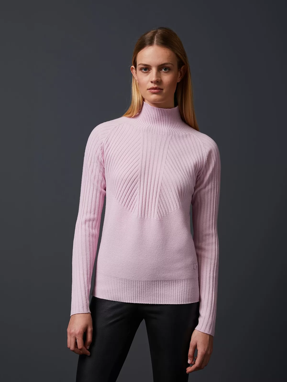 Flash Sale AlphaTauri Seamless 3D-Knit Cashmere-Blend Turtleneck Pale Lilac