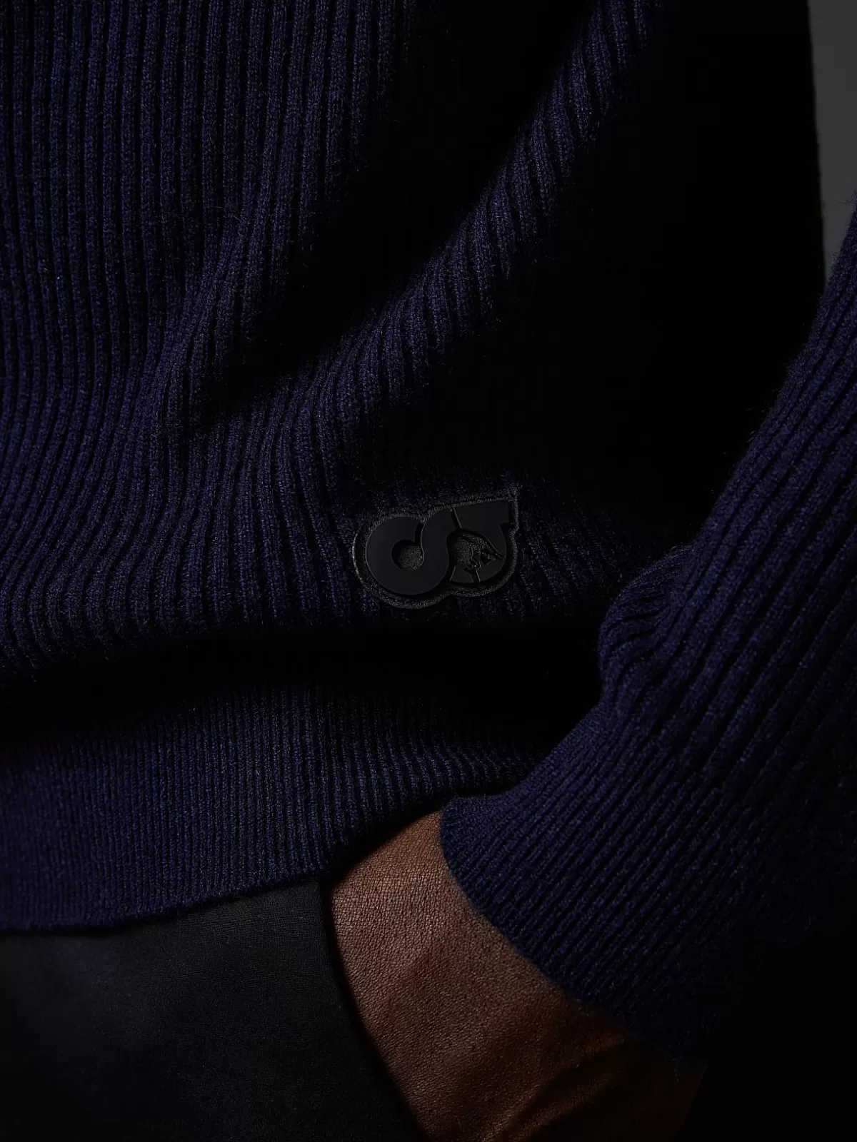 Sale AlphaTauri Seamless 3D-Knit Cashmere-Blend Turtleneck Navy