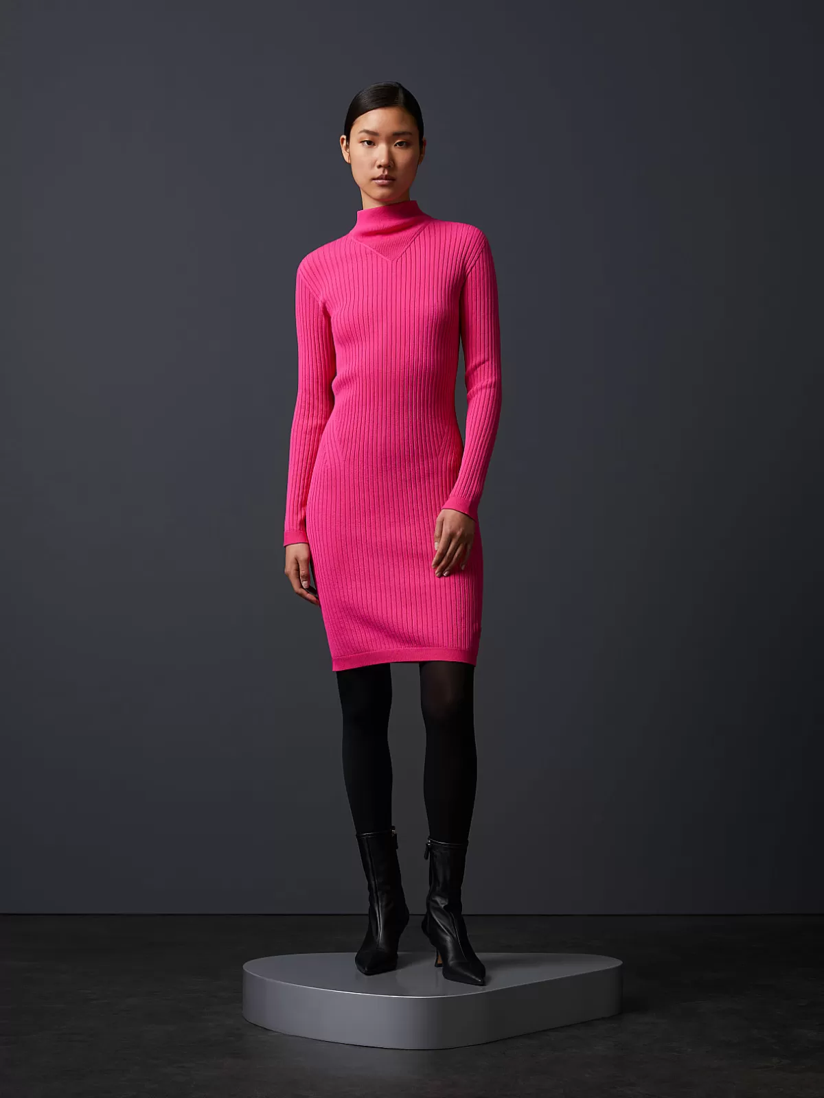 Clearance AlphaTauri Seamless 3D-Knit Dress Pink