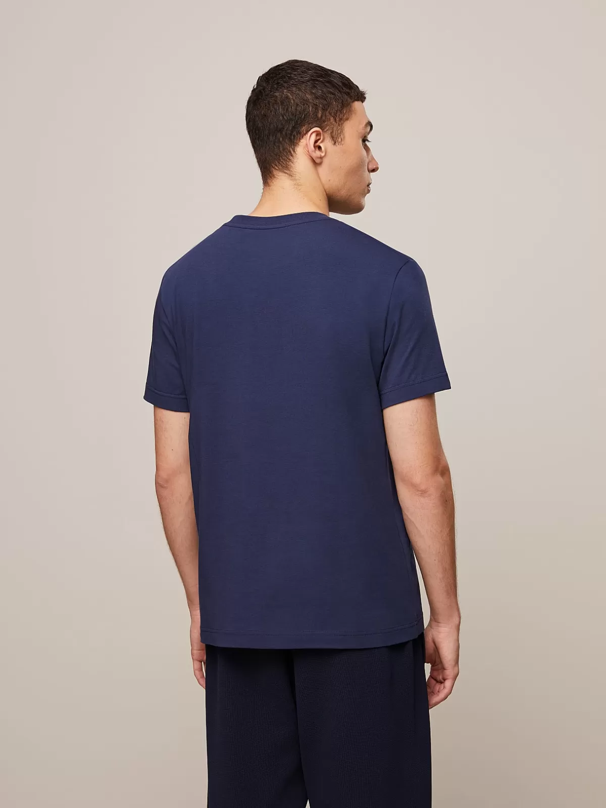 Online AlphaTauri Signature Logo T-Shirt Navy