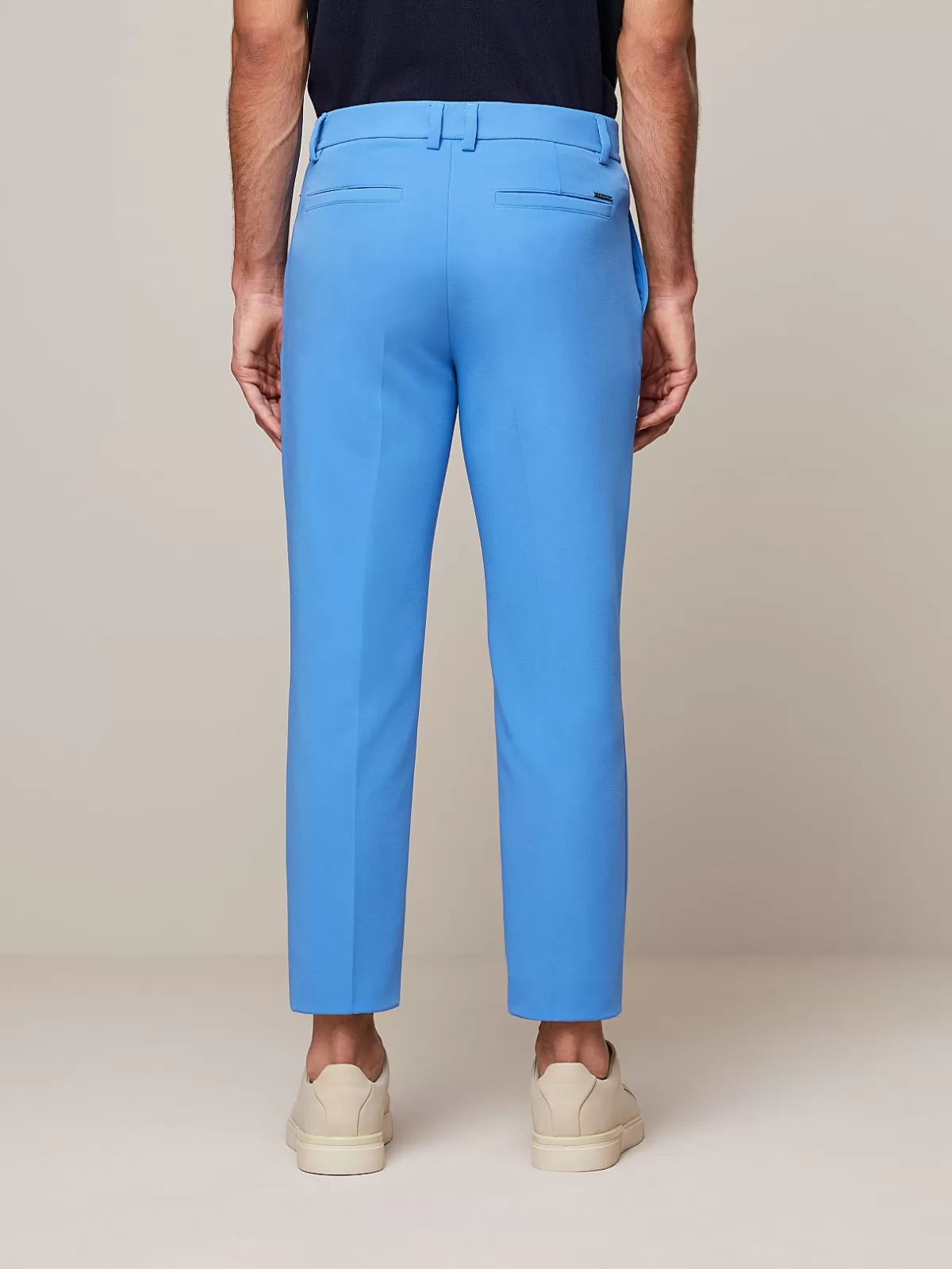 Flash Sale AlphaTauri Tapered Pants With Pleats Sky Blue