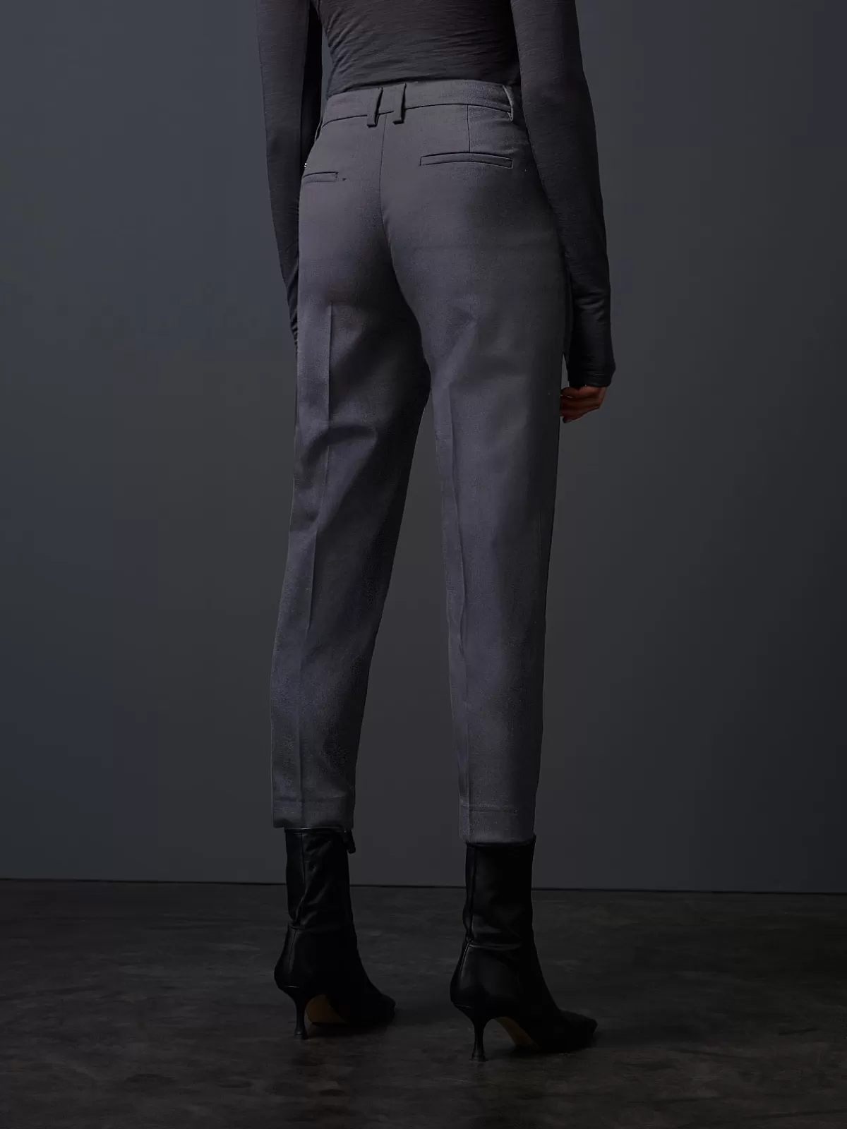 New AlphaTauri Tapered Wool-Blend Pants Grey