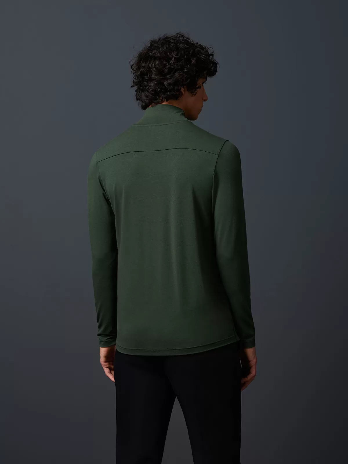 Sale AlphaTauri Turtleneck Longsleeve T-Shirt Green