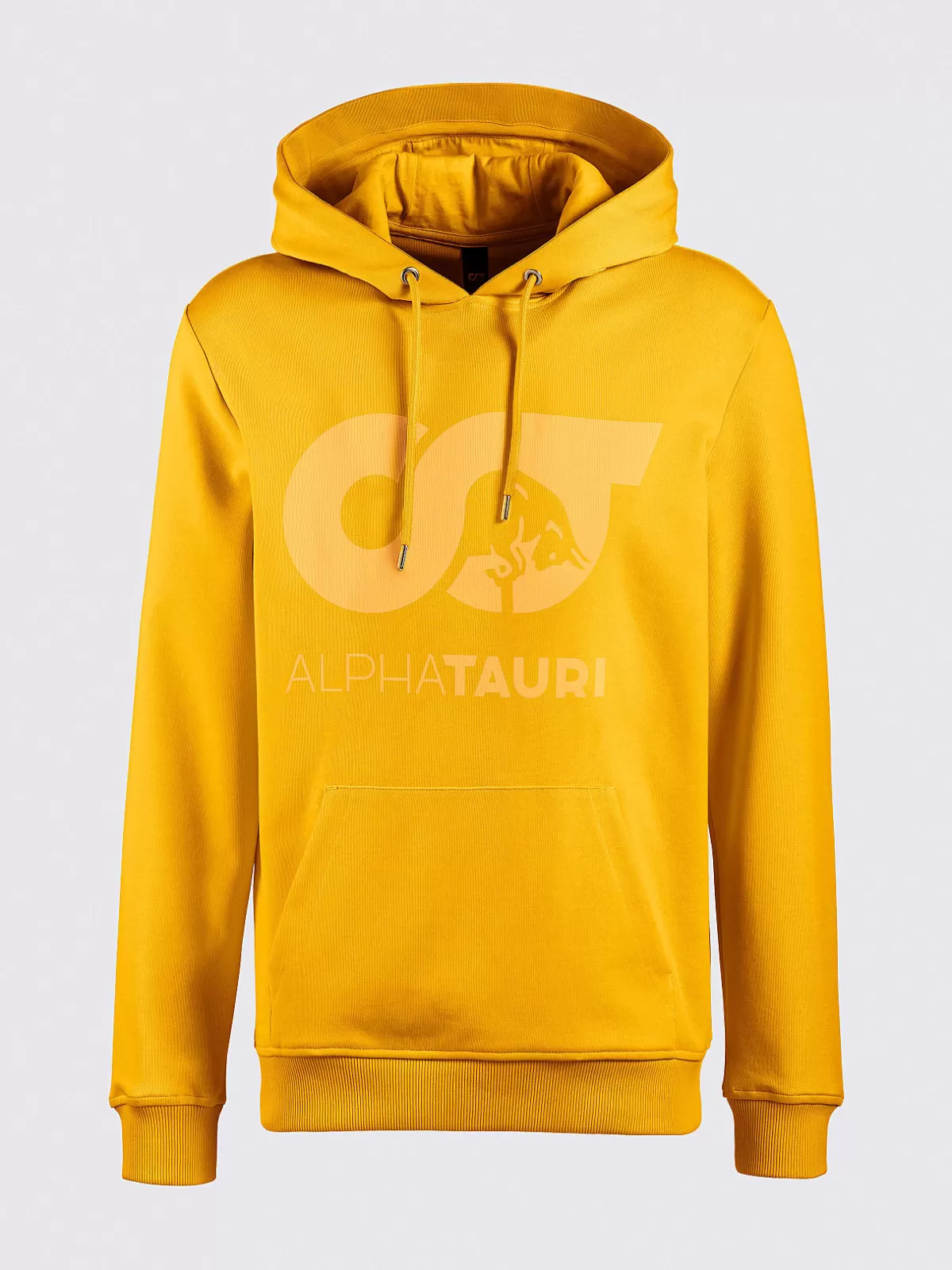 Fashion AlphaTauri Unisex Signature Hoodie Warm Yellow